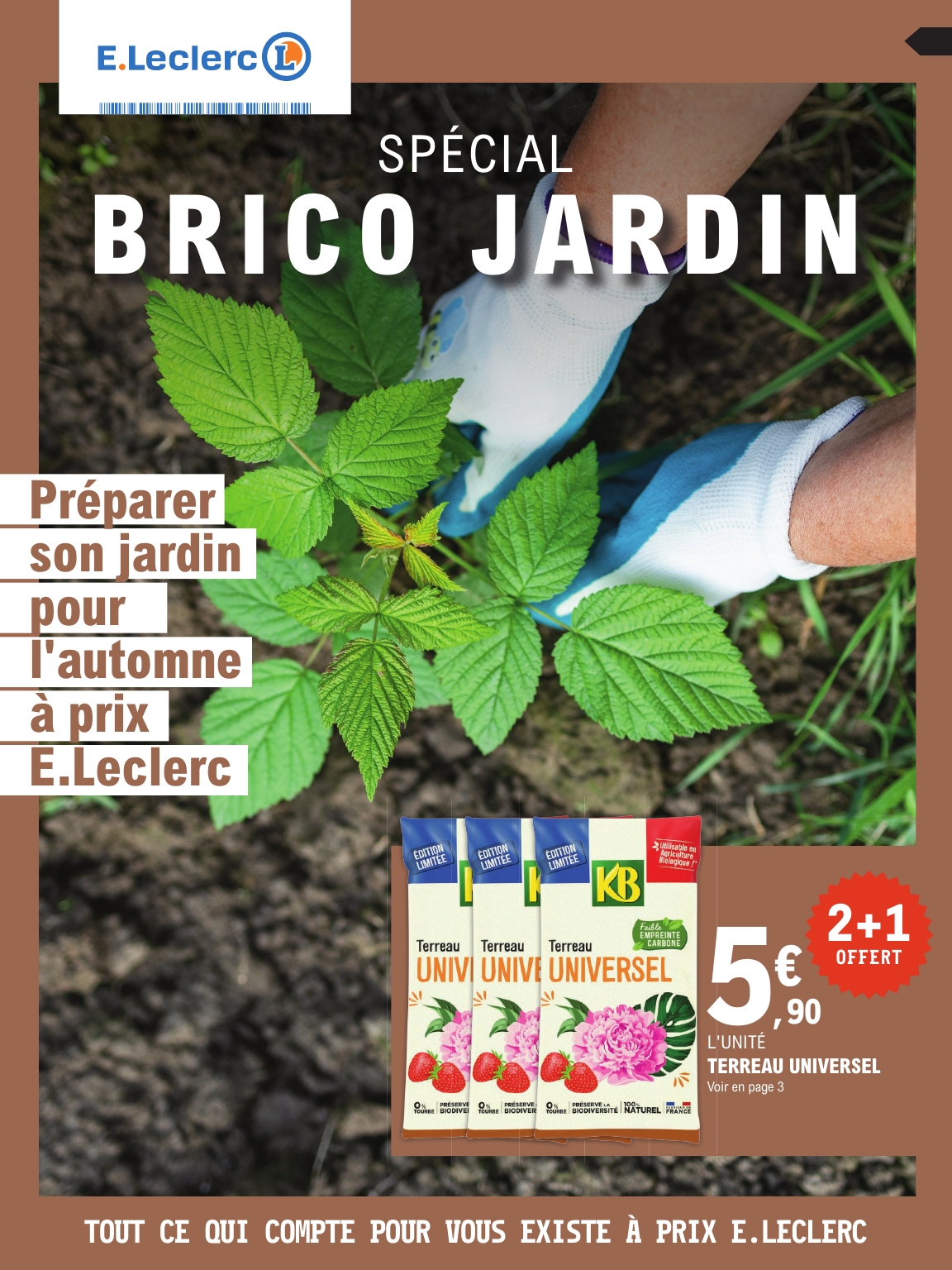 Catalogue E.Leclerc - Jardin valable du 23/09 au 04/10