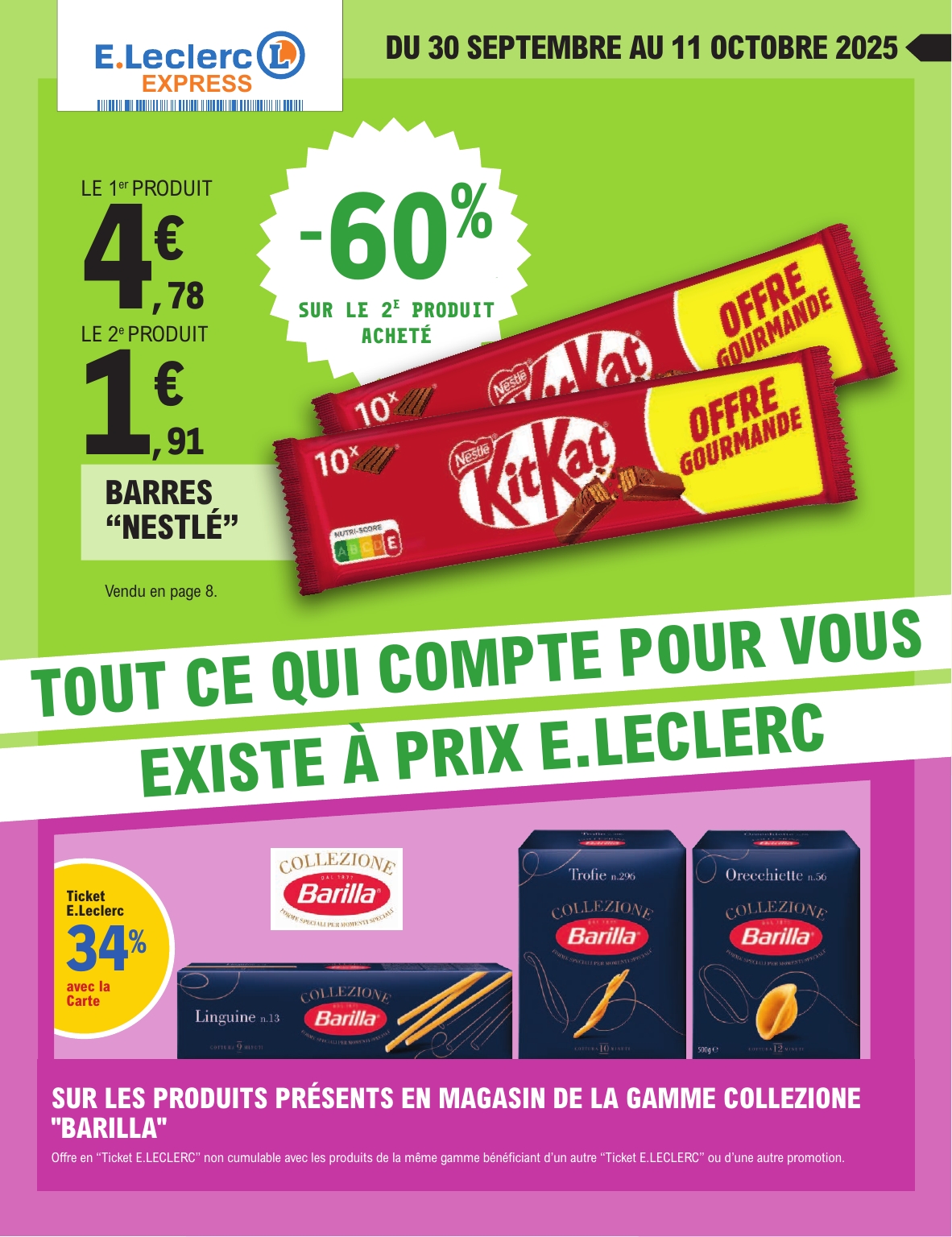 Catalogue E.Leclerc - Express valable du 30/09 au 11/10