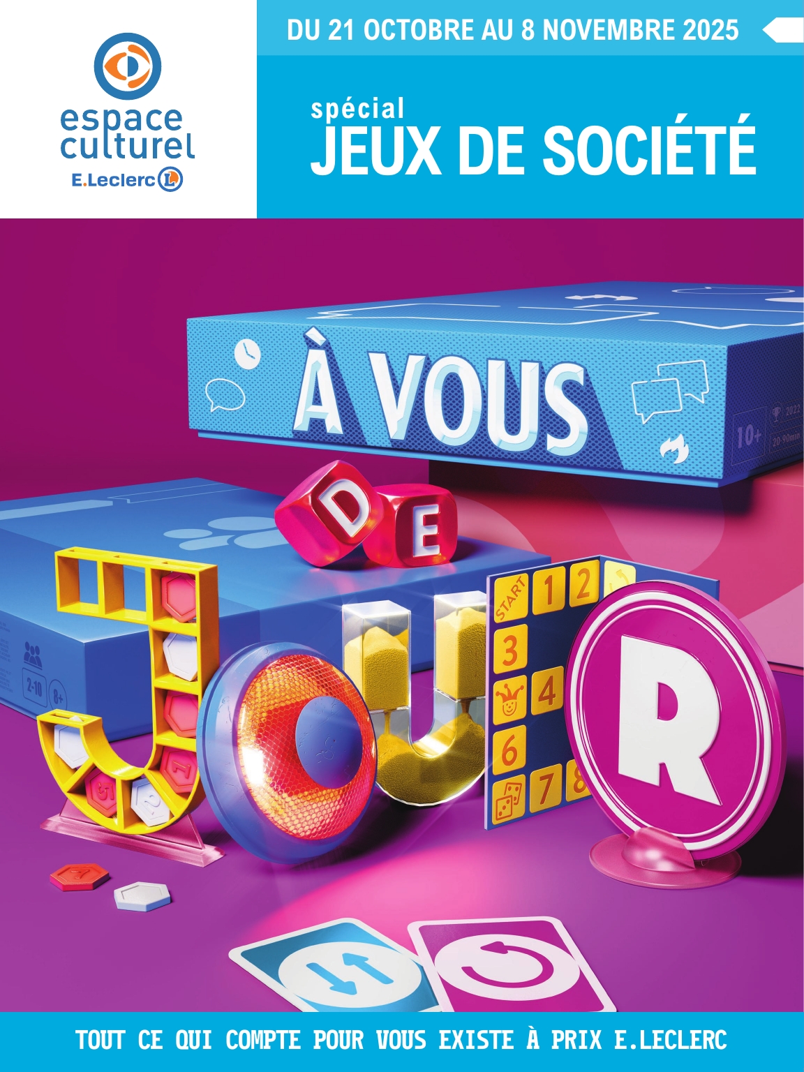 Catalogue E.Leclerc - Guide ludo & Jeux de societe valable du 21/10 au 08/11