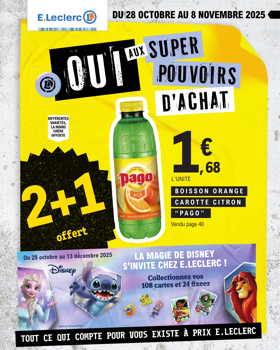 Catalogue E.Leclerc valable du 28/10 au 08/11