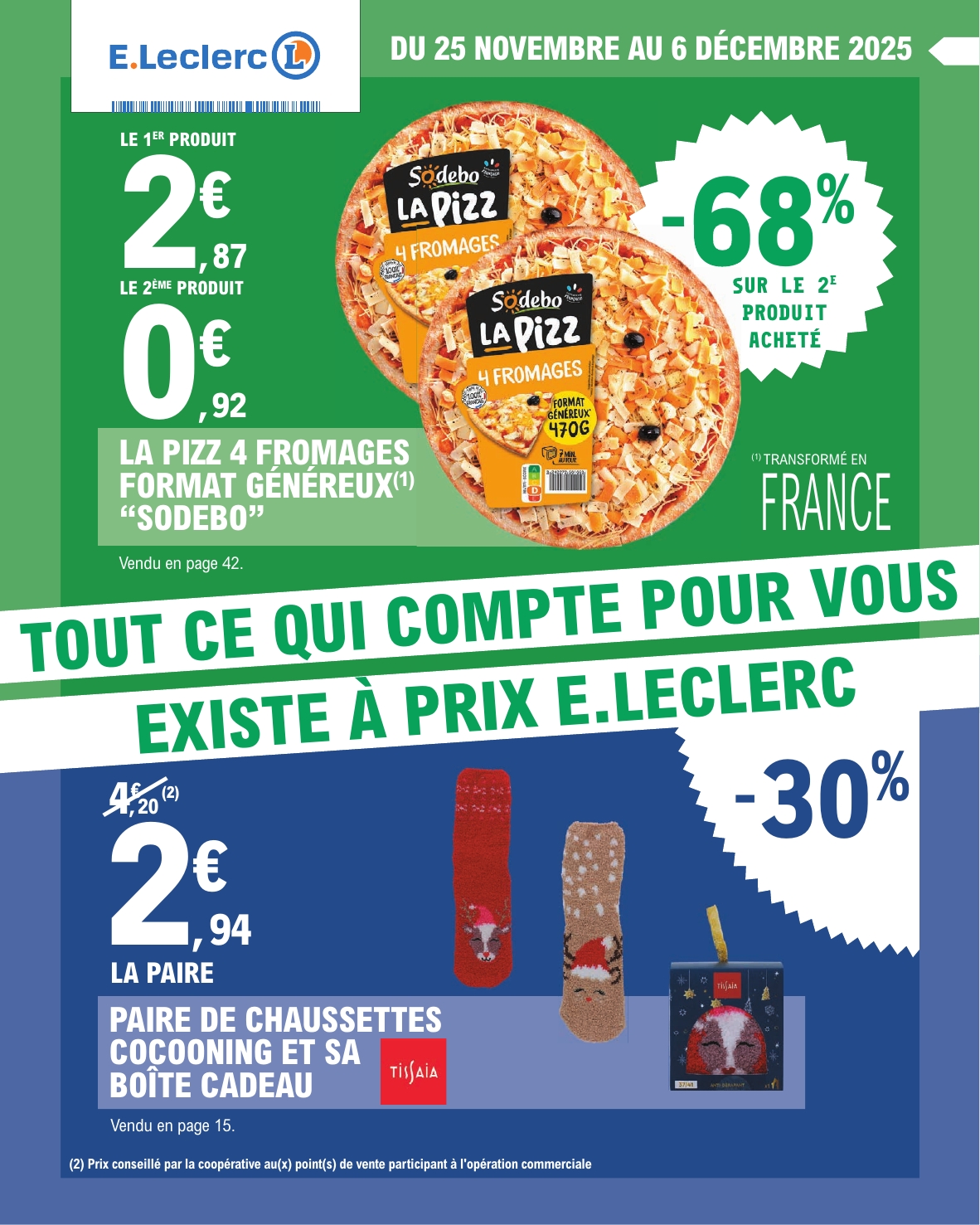 Catalogue E.Leclerc valable du 25/11 au 06/12