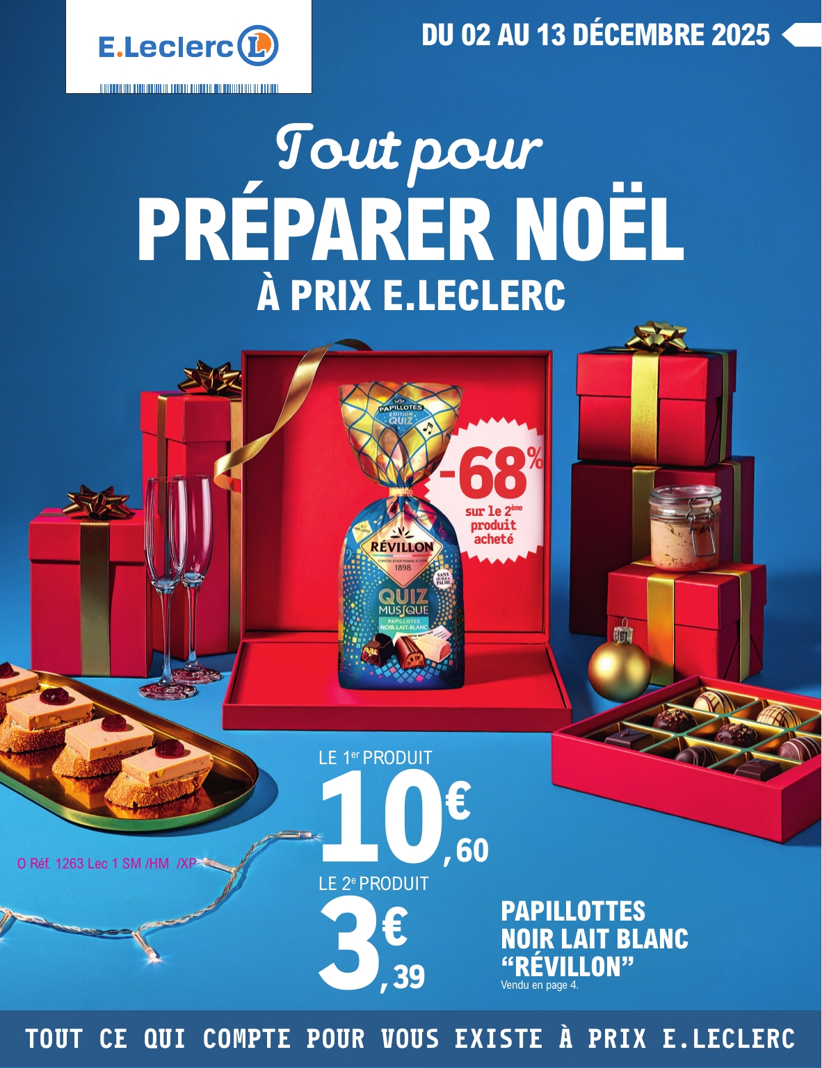 Catalogue E.Leclerc - Préparer Noel valable du 02/12 au 13/12