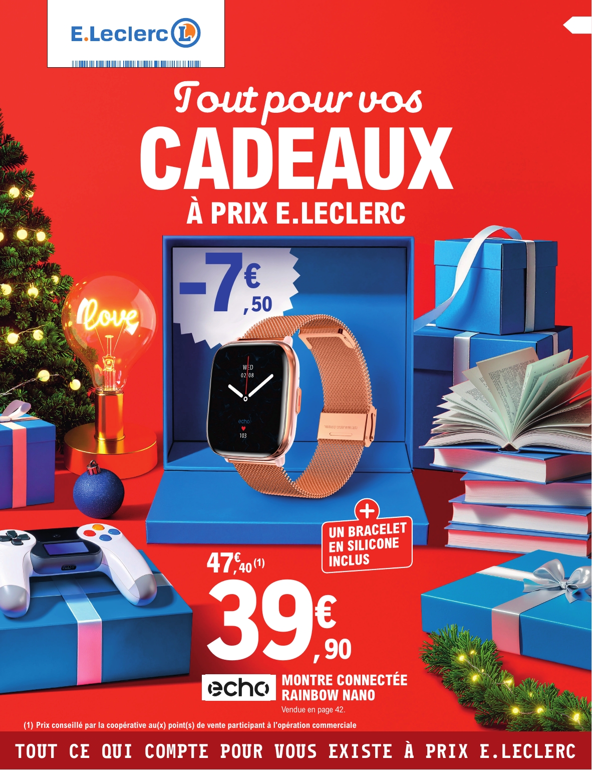 Catalogue E.Leclerc - Cadeaux valable du 02/12 au 20/12