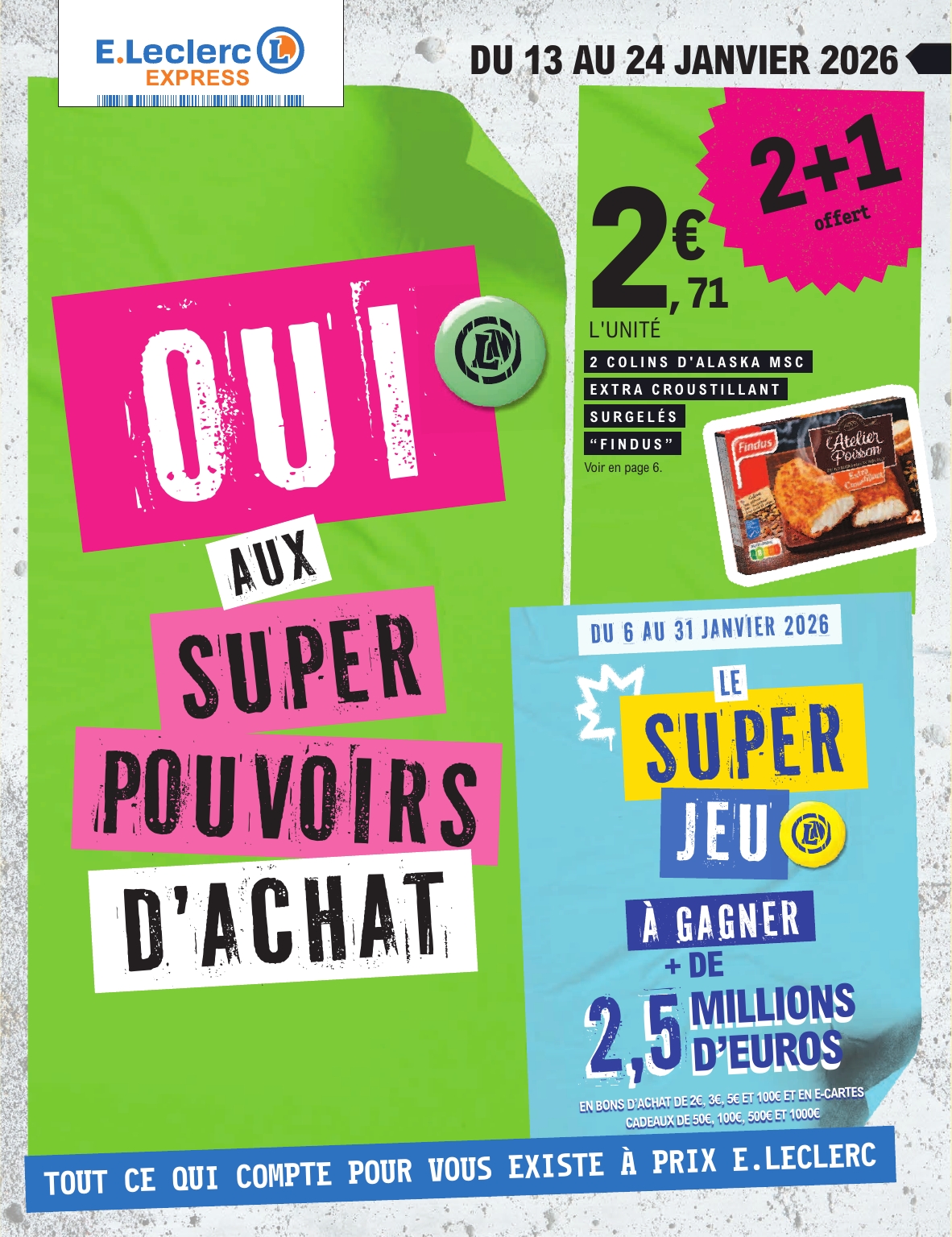 Catalogue E.Leclerc - Express valable du 13/01 au 24/01