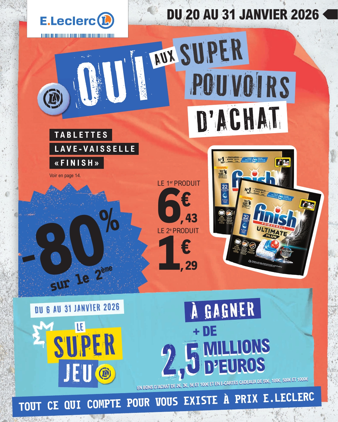 Catalogue E.Leclerc valable du 20/01 au 31/01