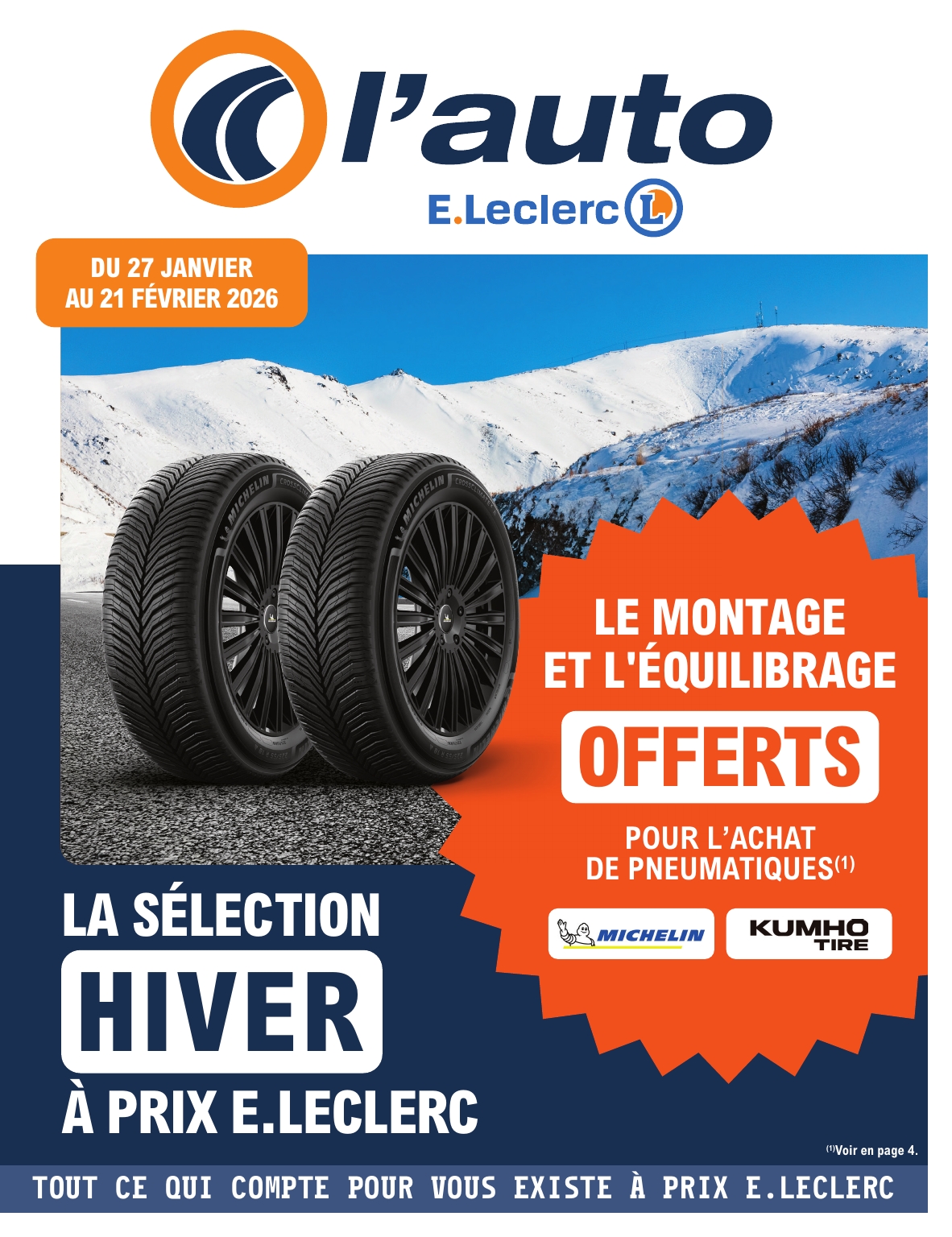 Catalogue E.Leclerc - L'auto valable du 27/01 au 21/02