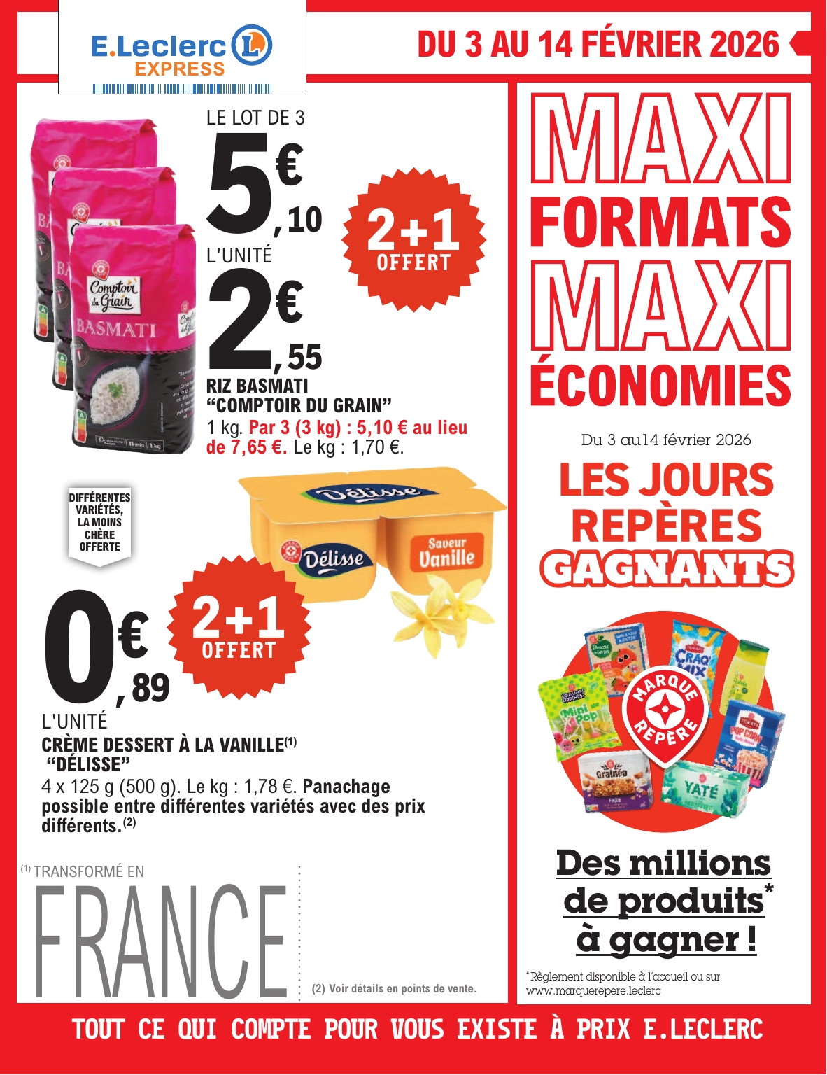 Catalogue E.Leclerc - Express valable du 03/02/2026 au 14/02/2026