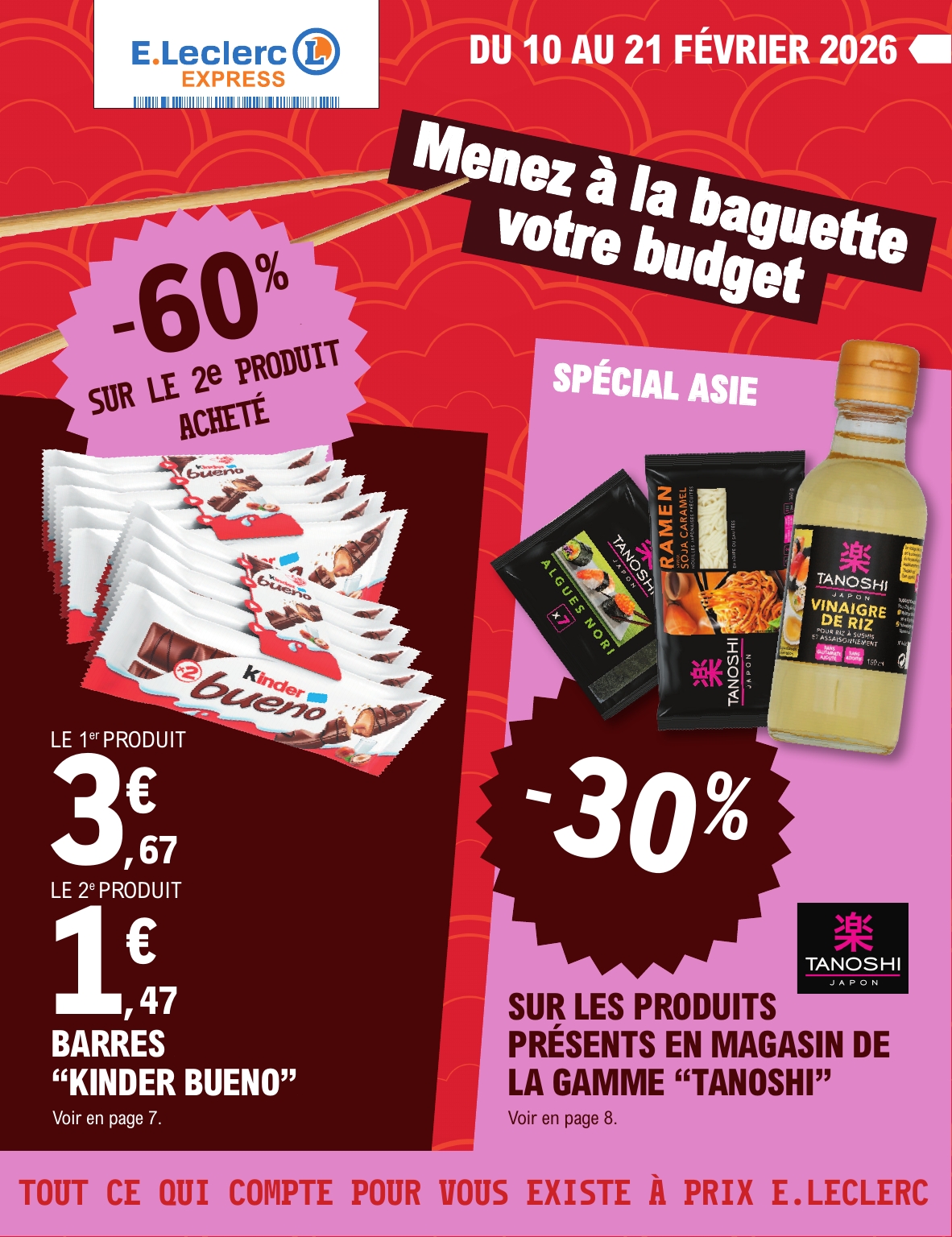 Catalogue E.Leclerc - Express valable du 10/02/2026 au 21/02/2026