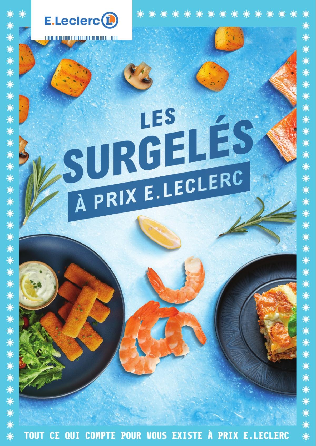 Catalogue E.Leclerc - Les Surgelés valable du 03/03/2026 au 14/03/2026