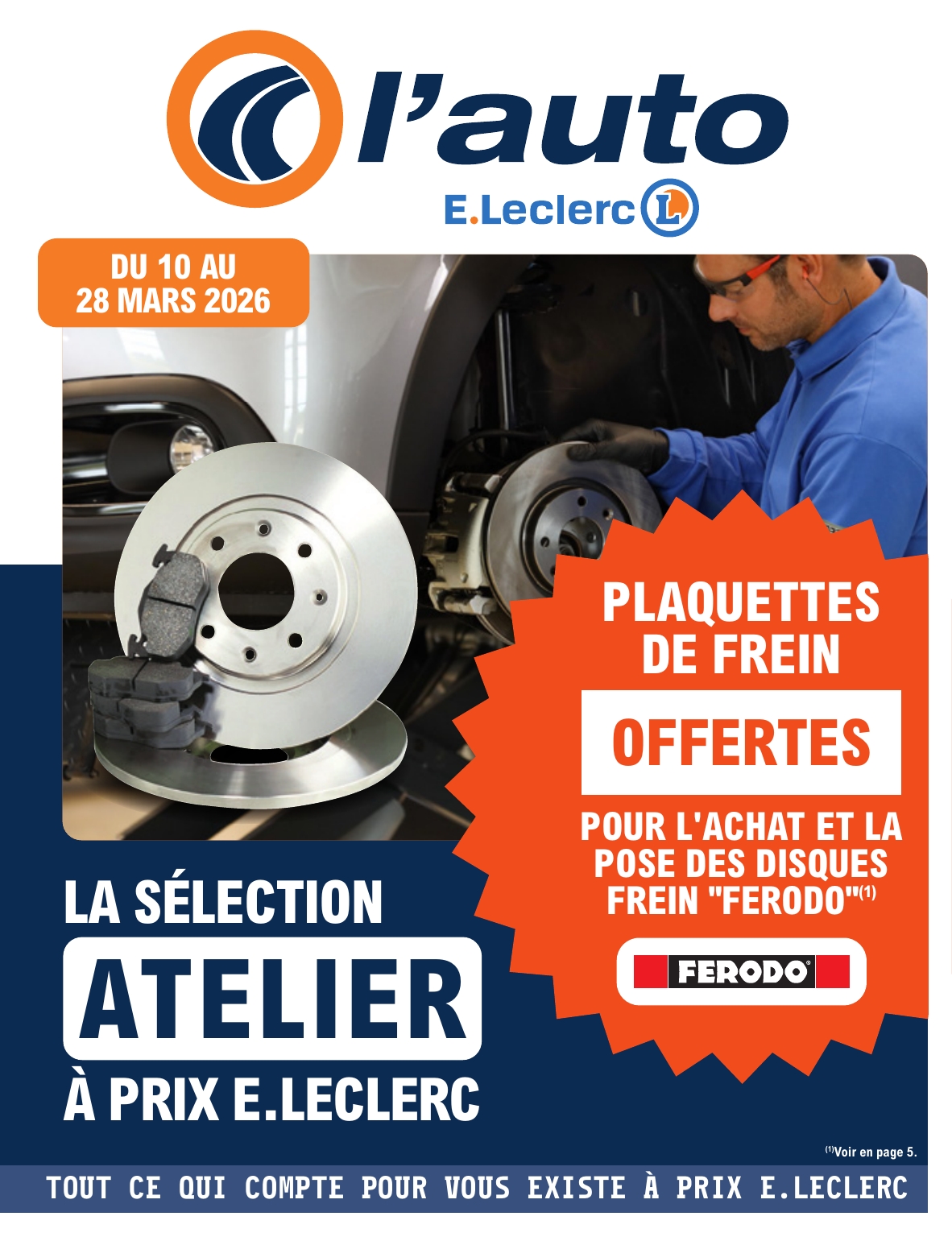 Catalogue E.Leclerc - L'auto valable du 10/03/2026 au 28/03/2026