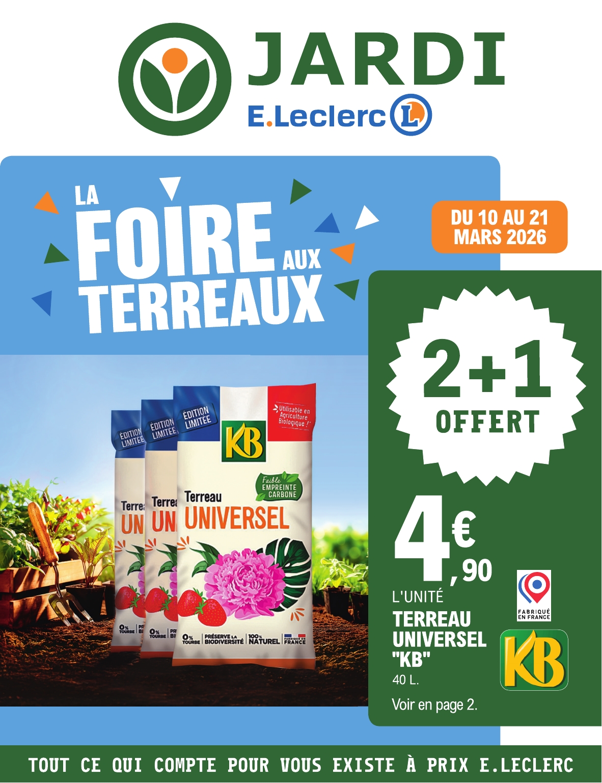 Catalogue E.Leclerc - Jardi valable du 10/03/2026 au 21/03/2026