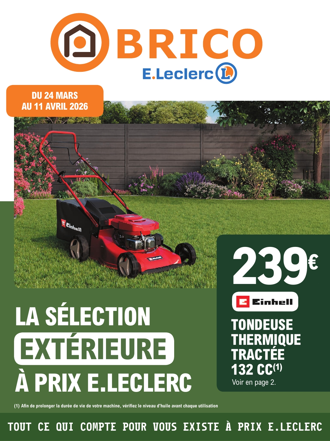 Catalogue E.Leclerc - Brico valable du 24/03/2026 au 11/04/2026