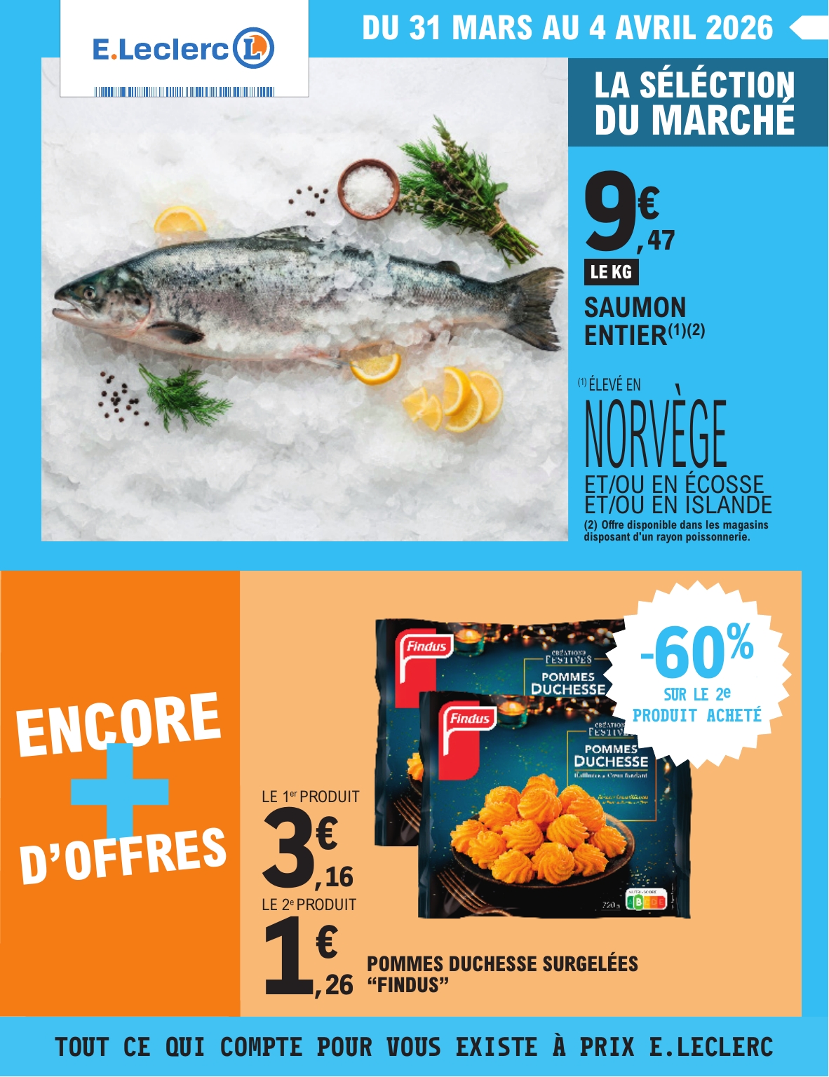 Catalogue E.Leclerc - Trafic Pouvoir Achat 3 - Pâques - Mixte valable du 31/03/2026 au 04/04/2026