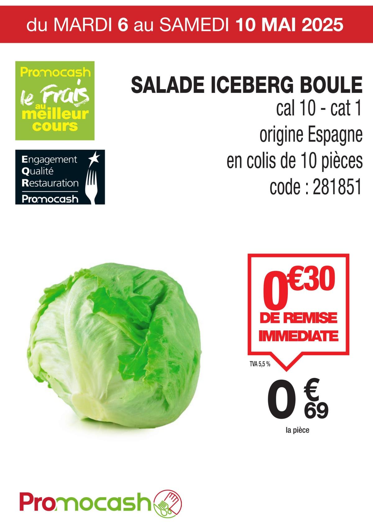 Catalogue Promocash valable dès 06/05 - 10/05