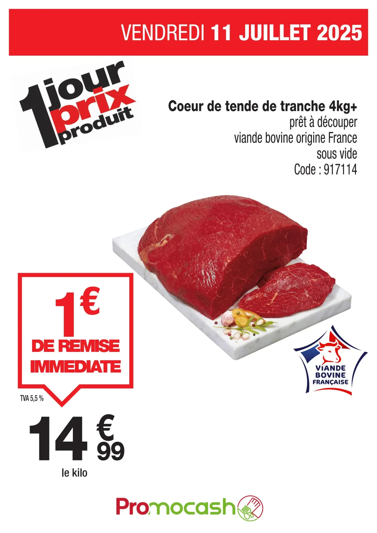 Catalogue Promocash valable du 11/07 au 11/07