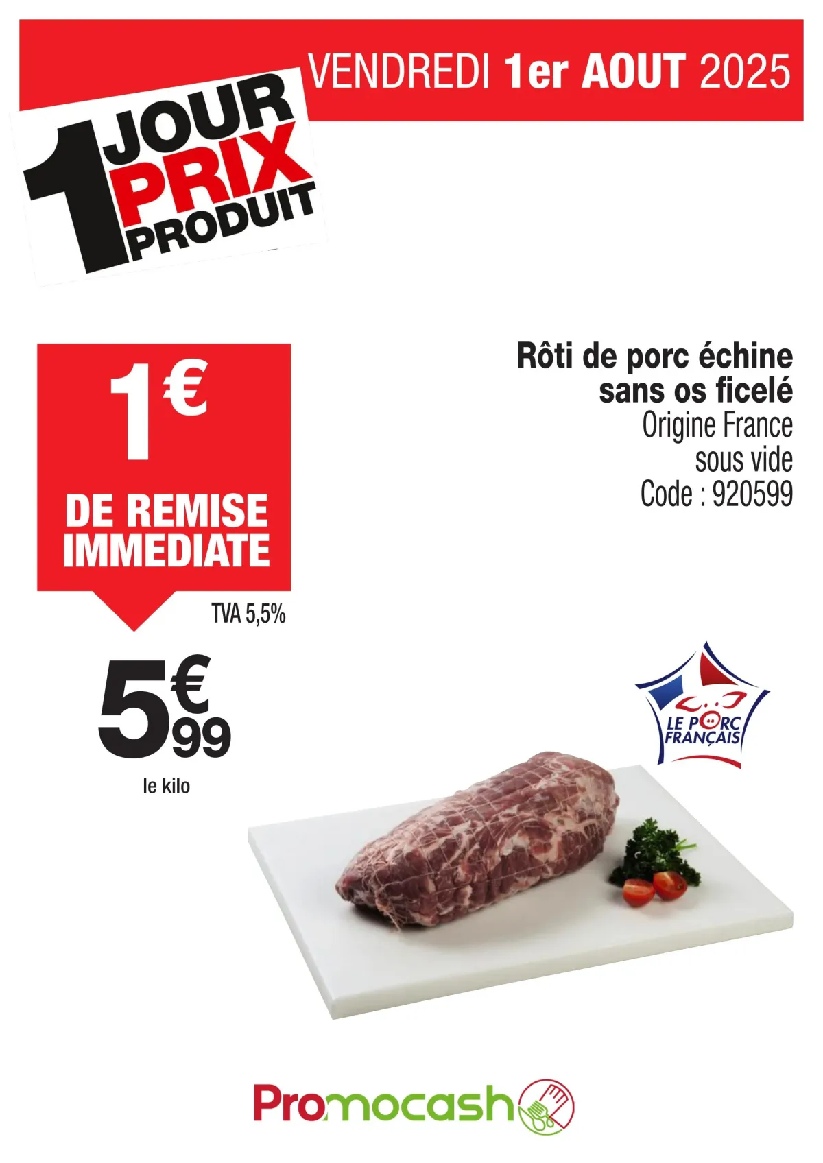 Catalogue Promocash valable du 01/08 au 01/08