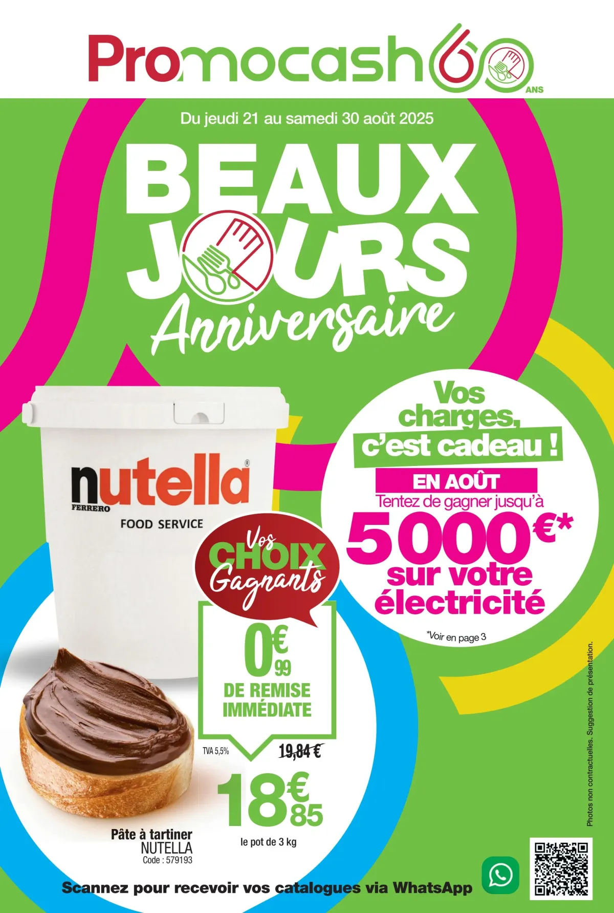 Catalogue Promocash valable du 21/08 au 30/08