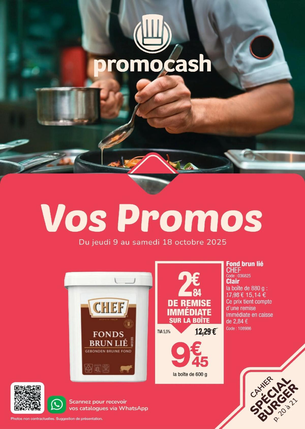 Catalogue Promocash valable du 09/10 au 18/10