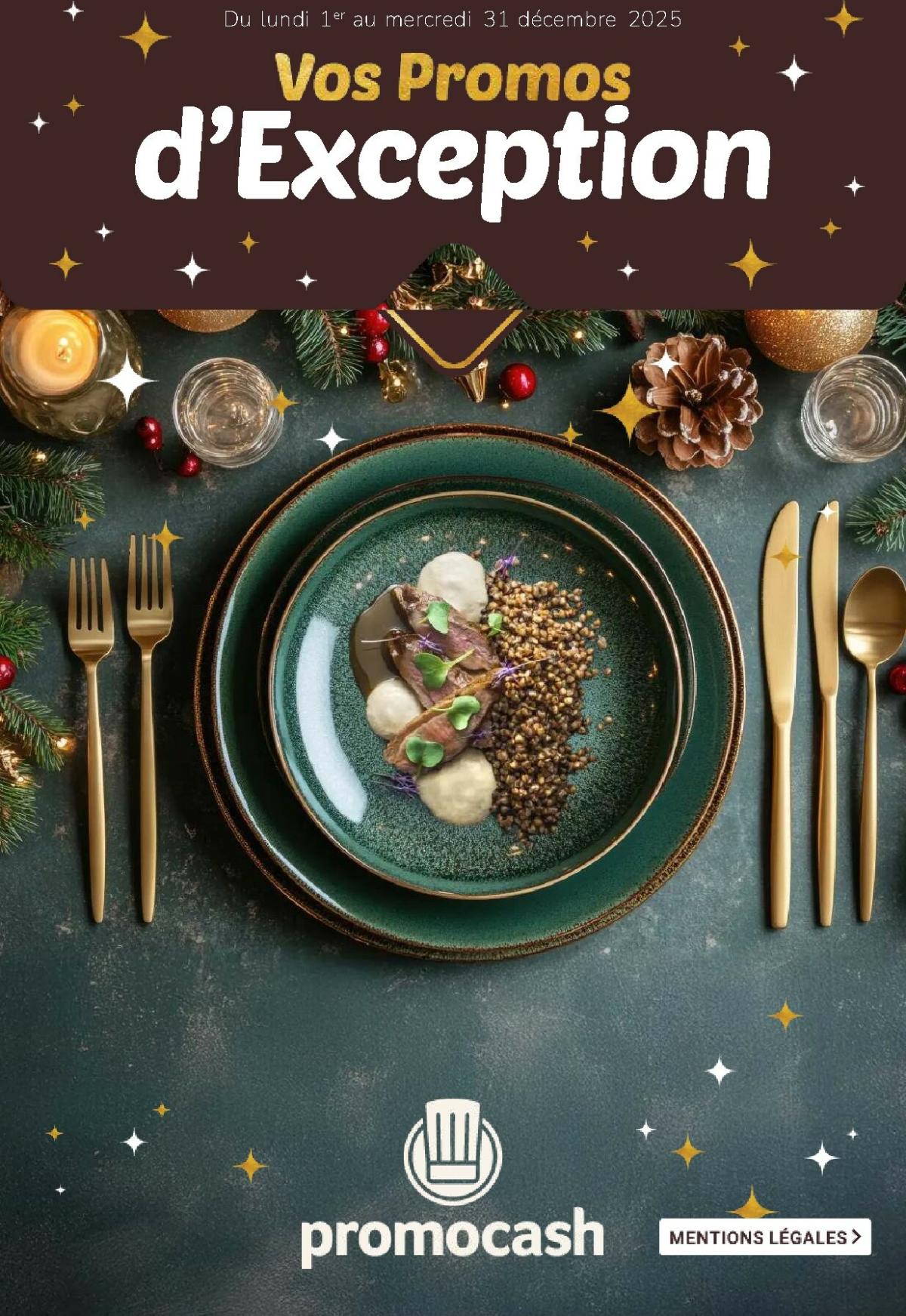 Catalogue Promocash - Vos Promos valable du 01/12 au 31/12