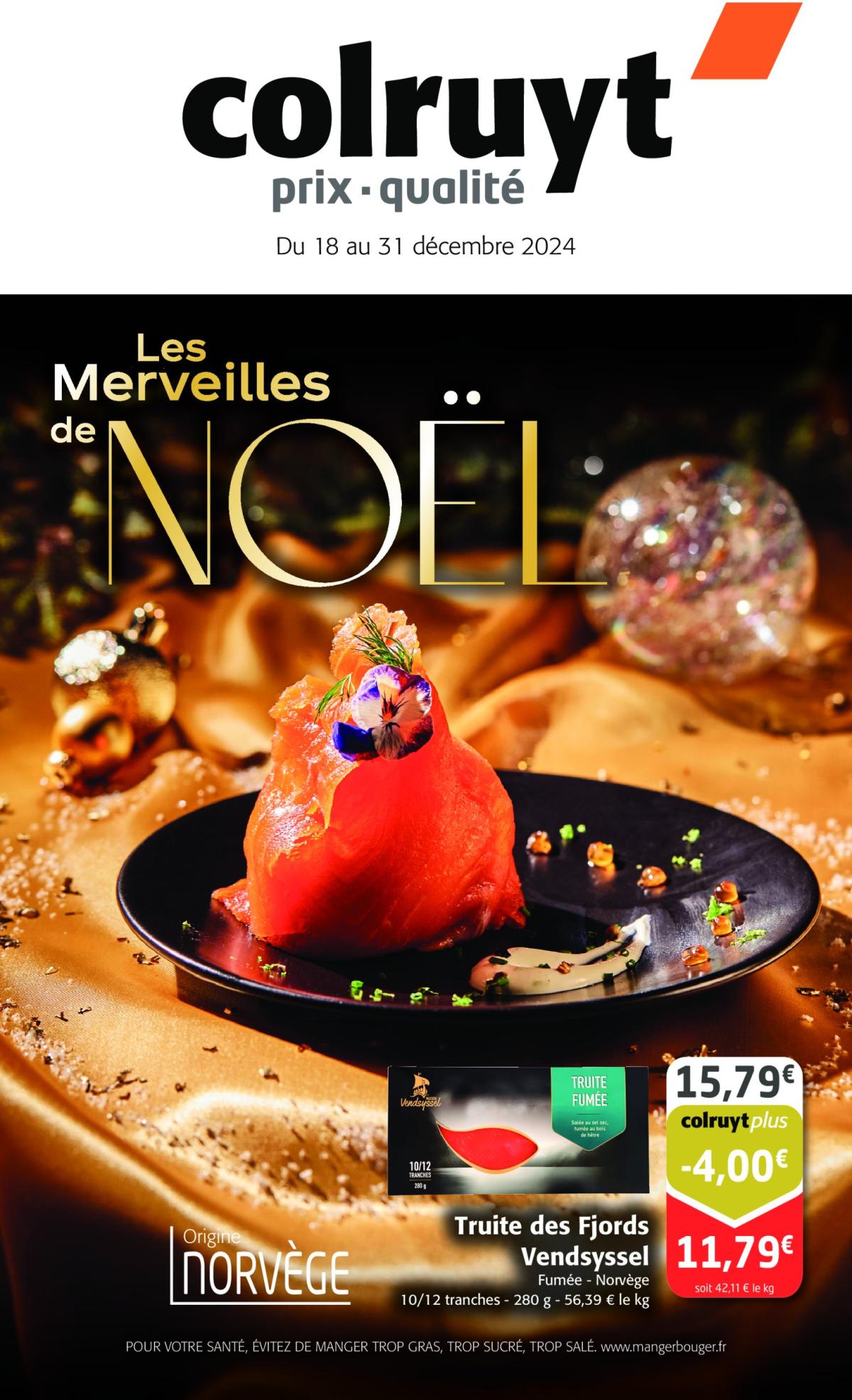 Catalogue Colruyt - Noél valable dès 18/12 - 31/12