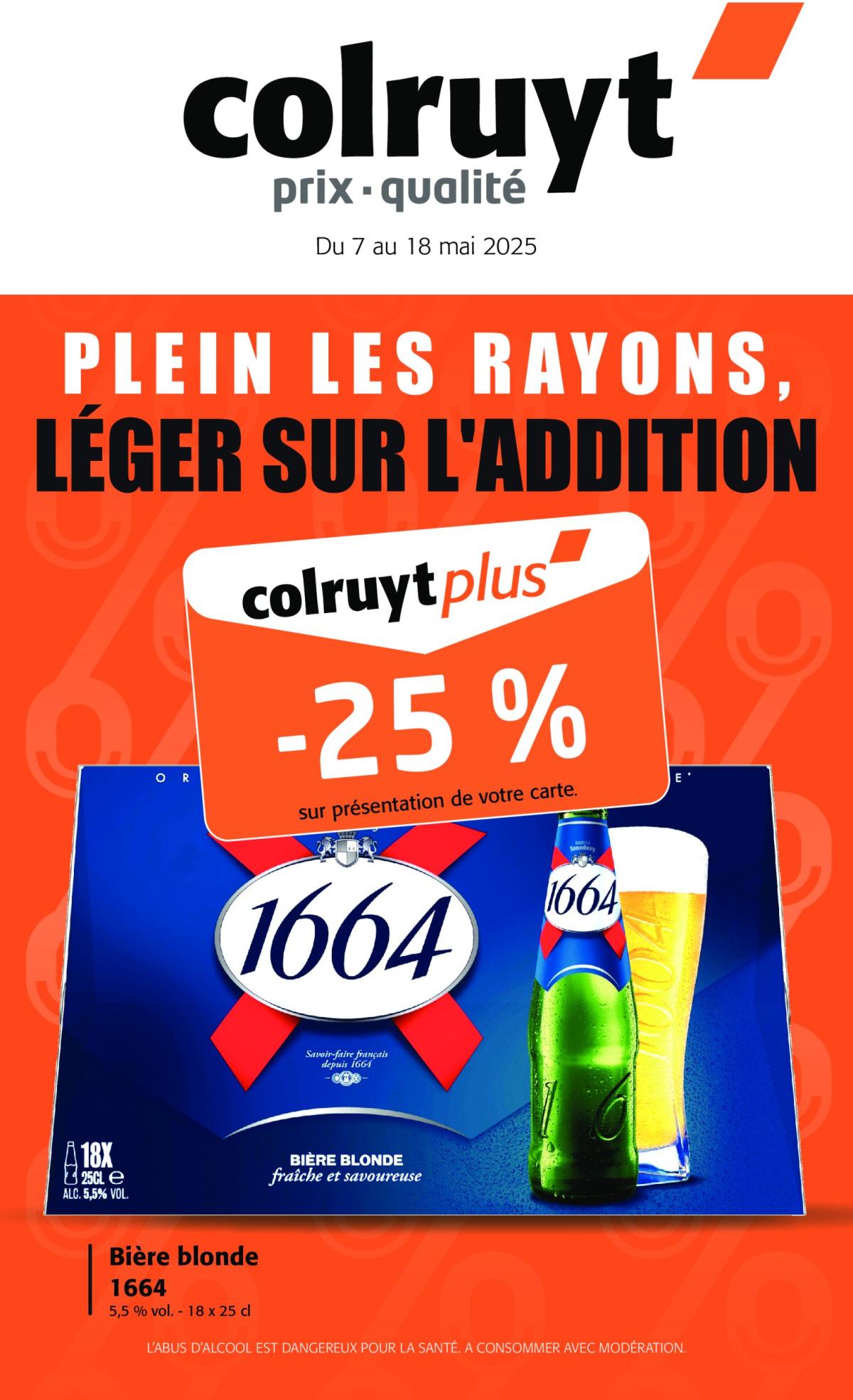 Catalogue Colruyt valable dès 07/05 - 18/05