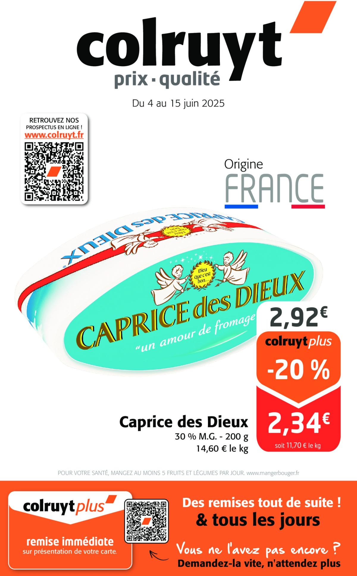 Catalogue Colruyt valable dès 04/06 - 15/06