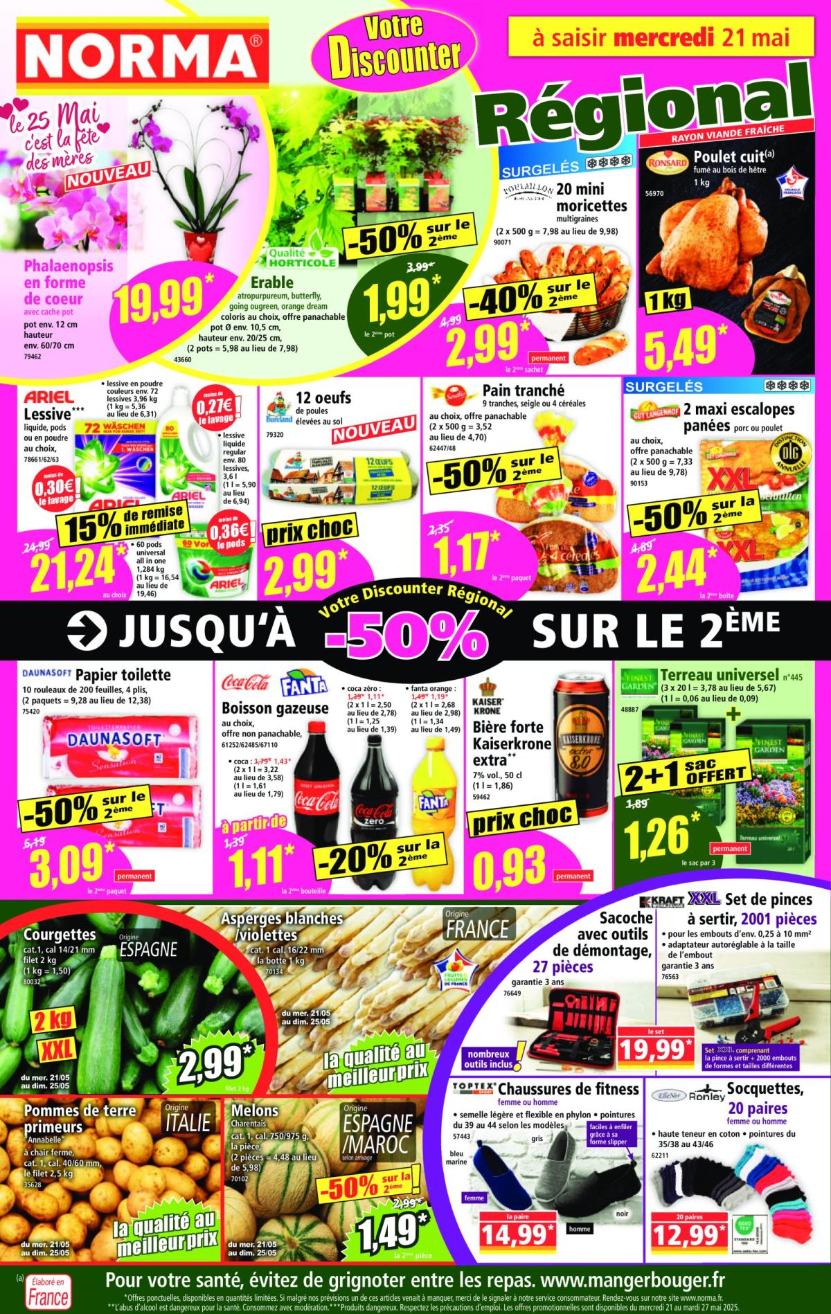 Catalogue NORMA valable dès 21/05 - 27/05