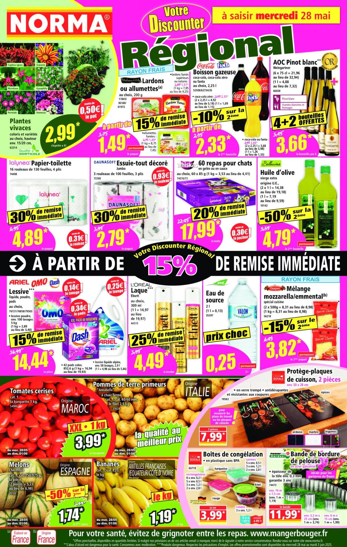 Catalogue NORMA valable dès 28/05 - 02/06