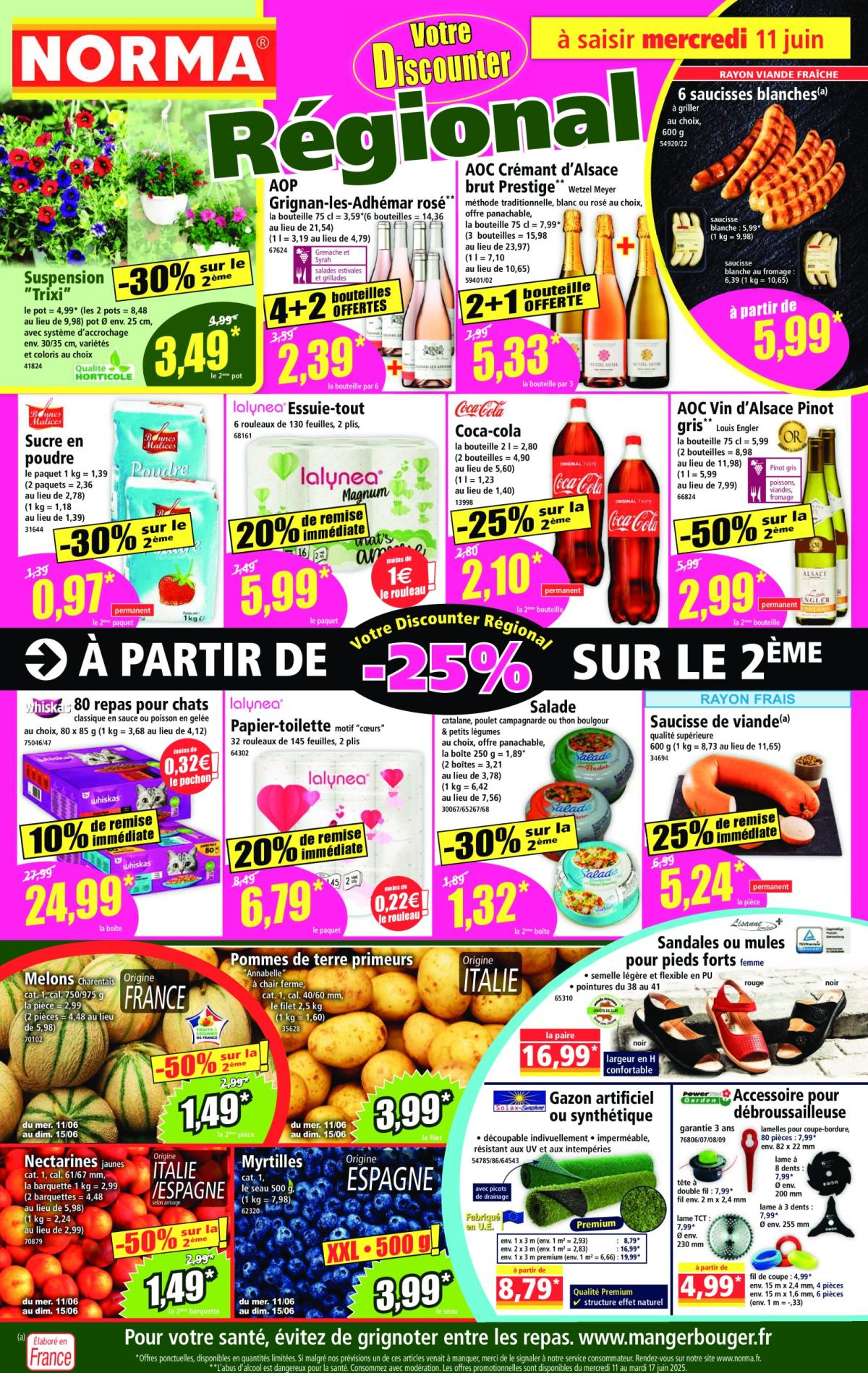 Catalogue NORMA valable du 11/06 au 17/06