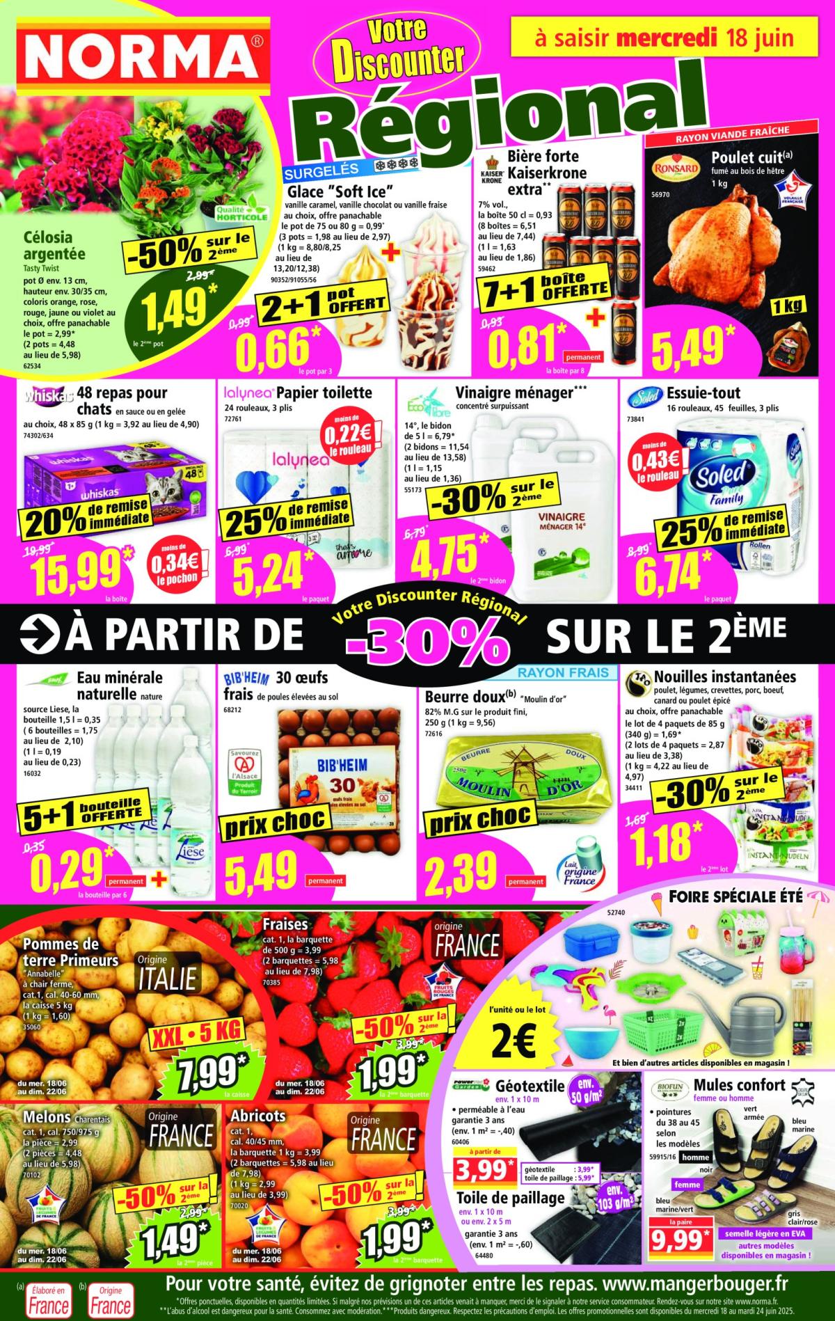 Catalogue NORMA valable du 18/06 au 24/06