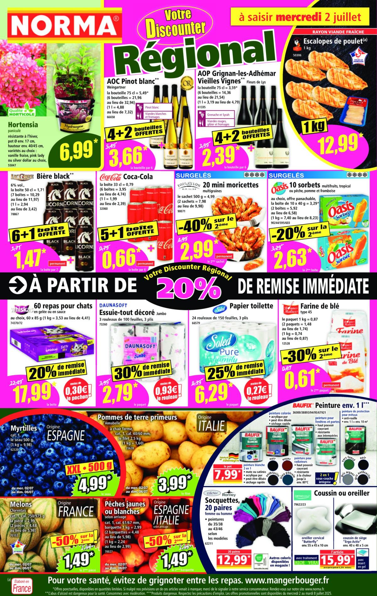 Catalogue NORMA valable du 26/06 au 02/07