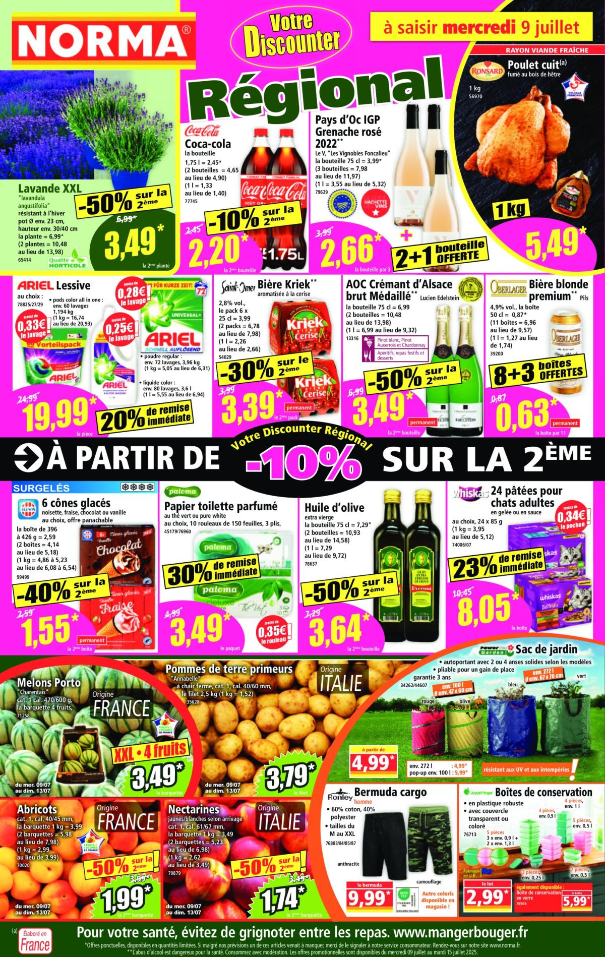Catalogue NORMA valable du 09/07 au 15/07