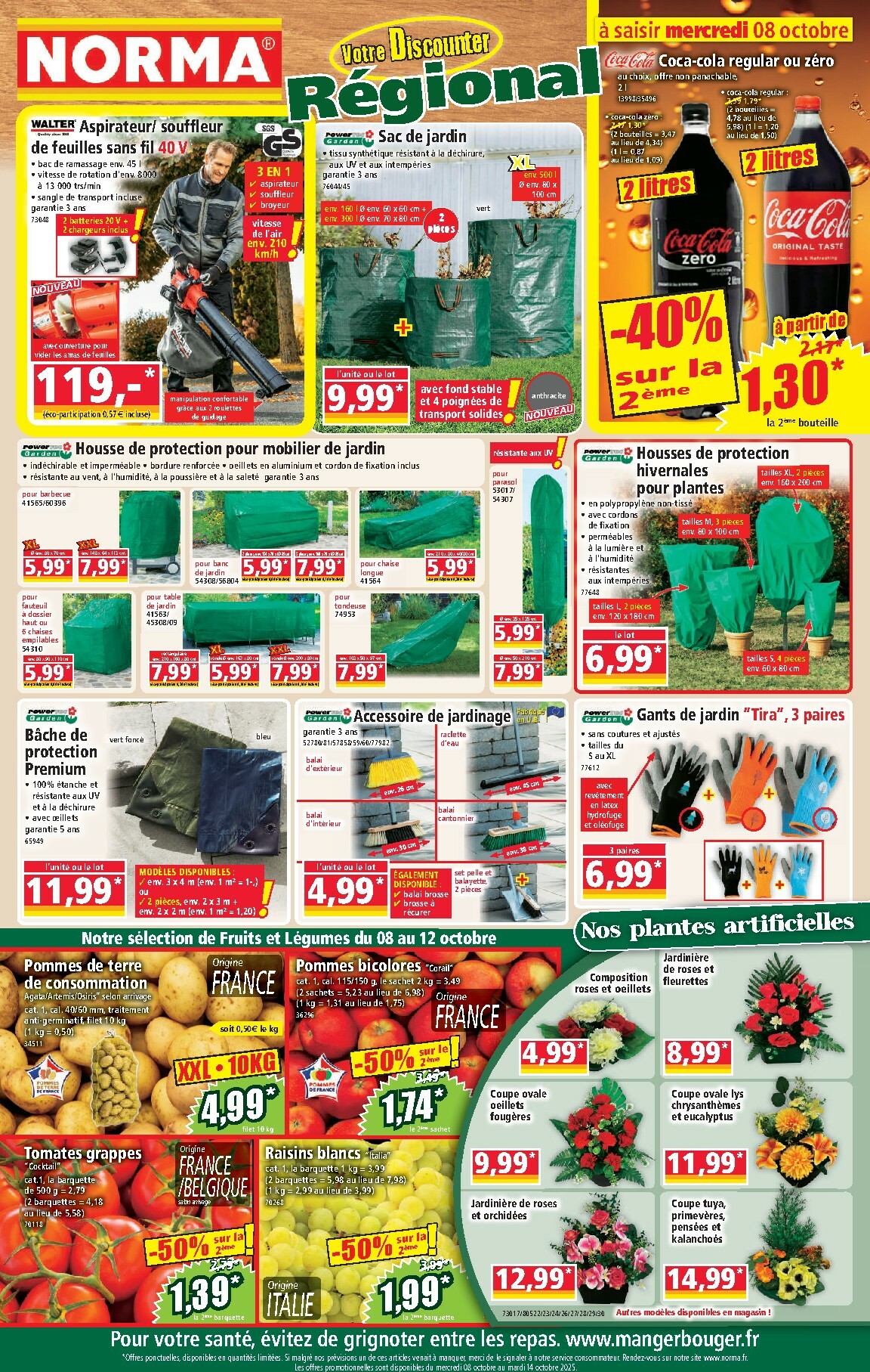 Catalogue NORMA valable du 08/10 au 14/10