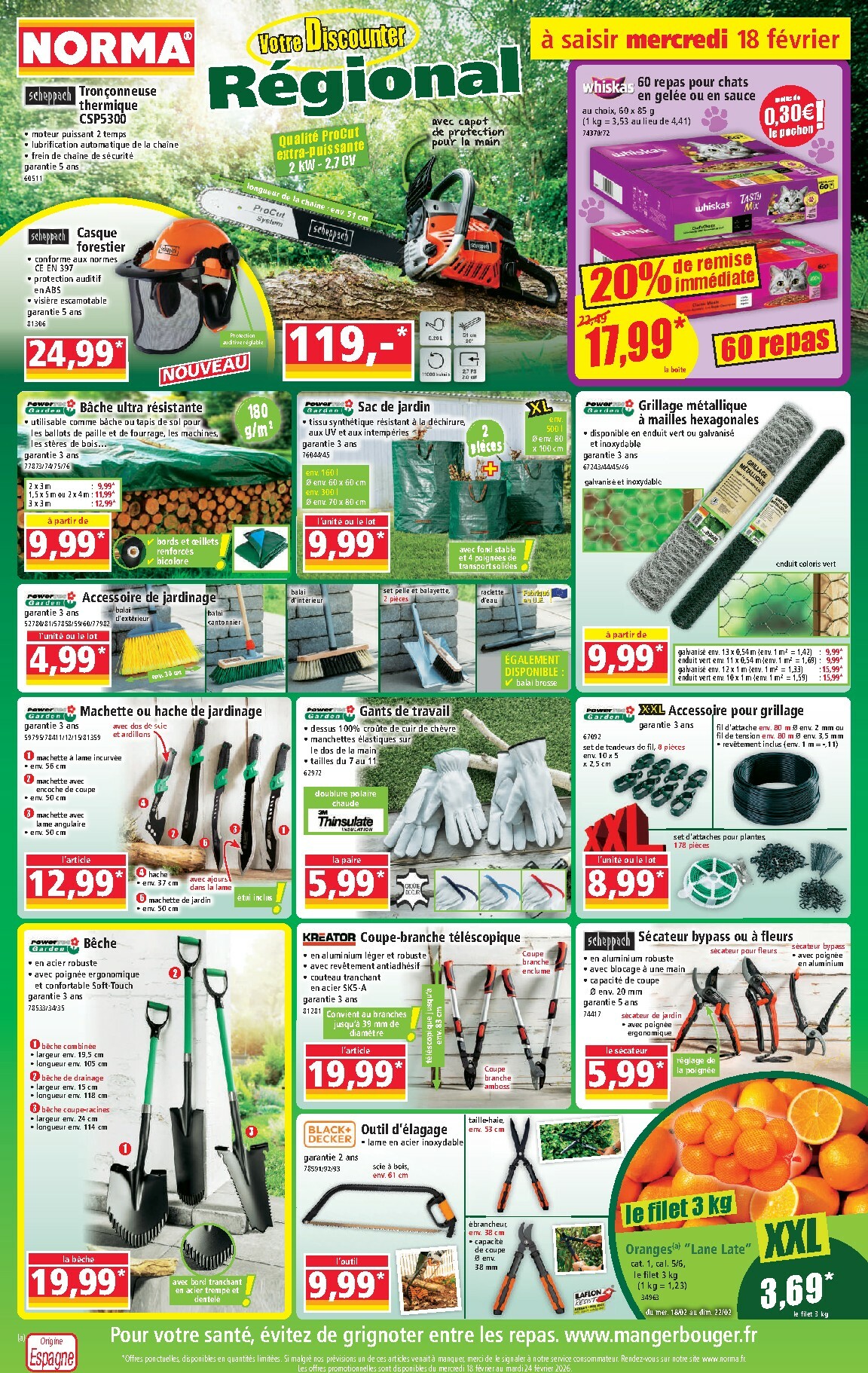 Catalogue NORMA valable du 18/02/2026 au 24/02/2026