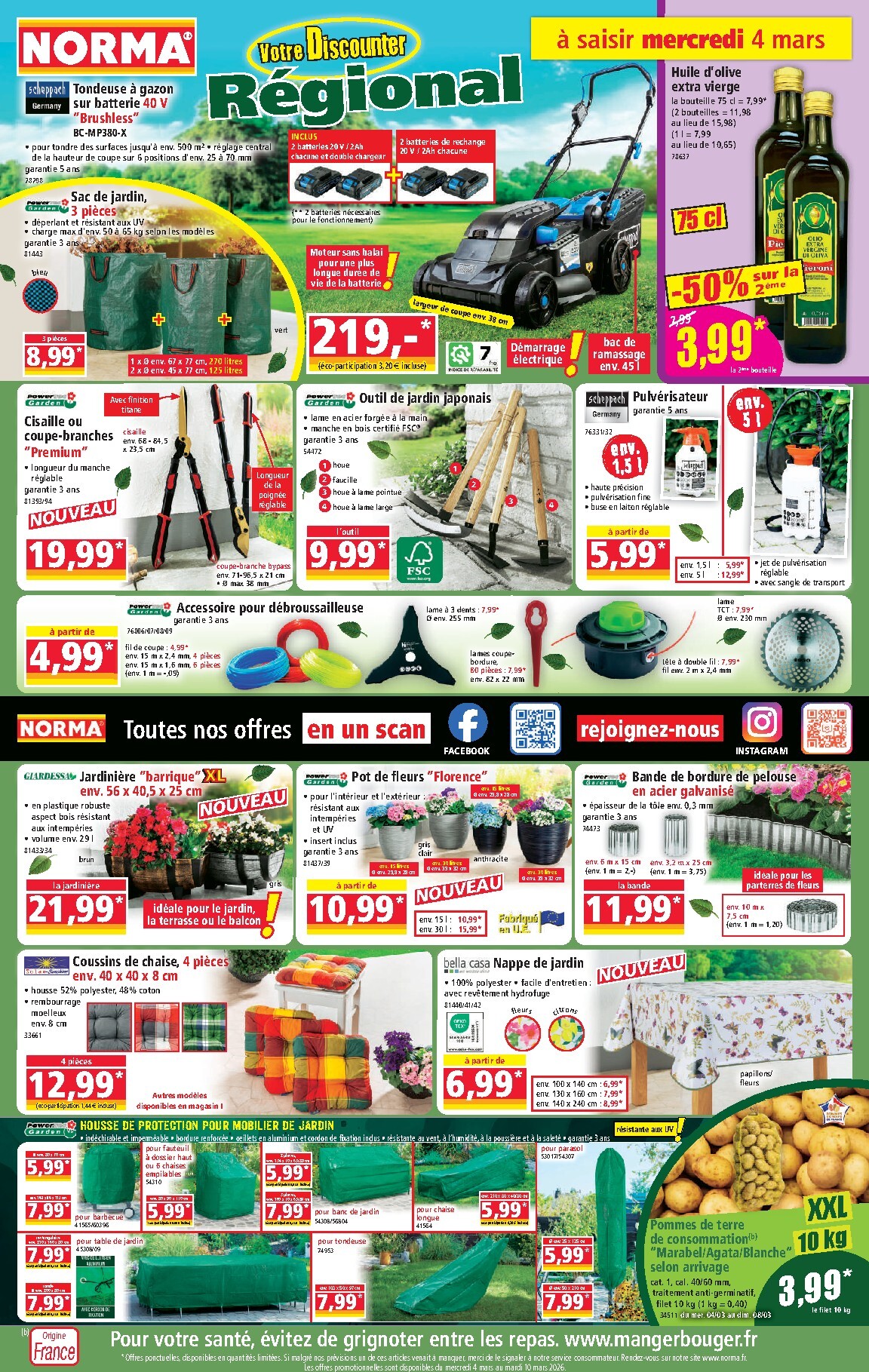 Catalogue NORMA valable du 04/03/2026 au 10/03/2026