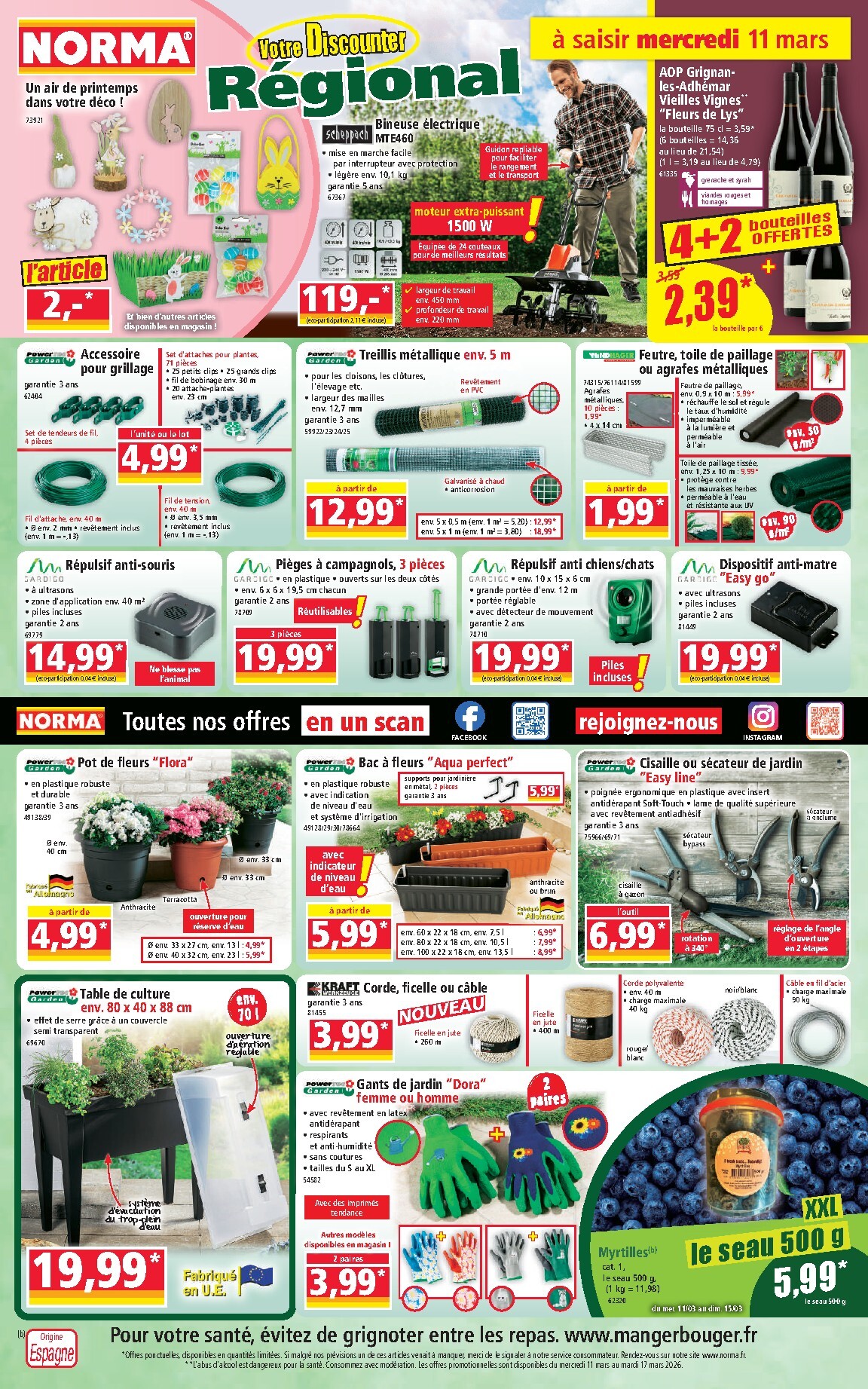 Catalogue NORMA valable du 11/03/2026 au 17/03/2026