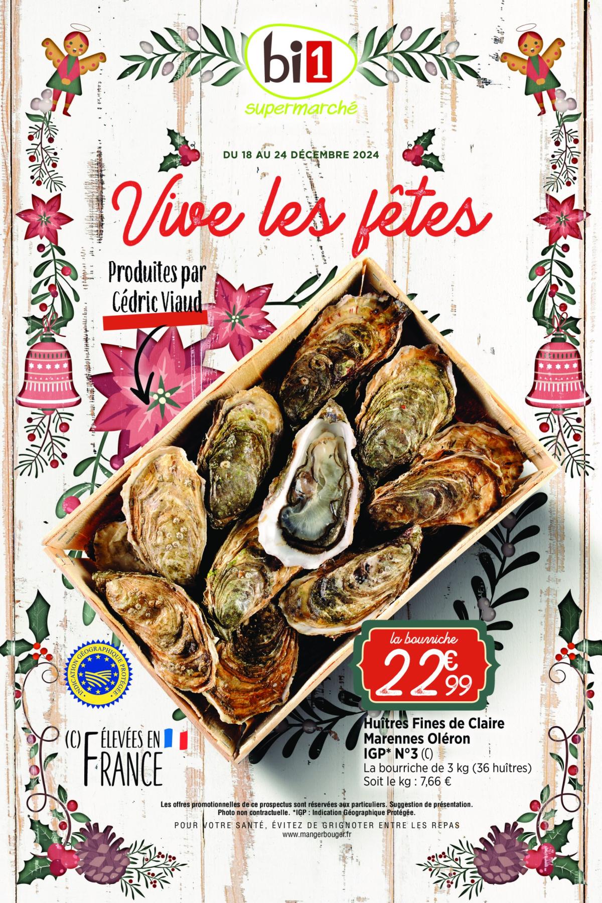 Catalogue Bi1 - Vive les fêtes valable dès 18/12 - 24/12