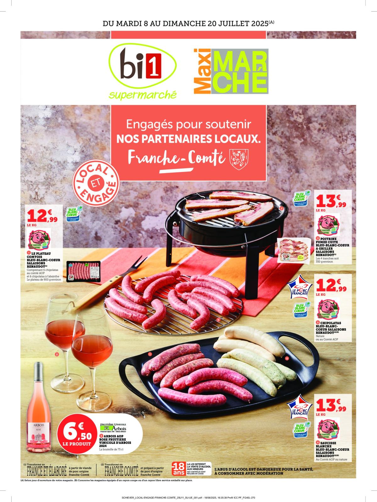 Catalogue Bi1 - Nos Partenaires Locaux valable du 08/07 au 20/07