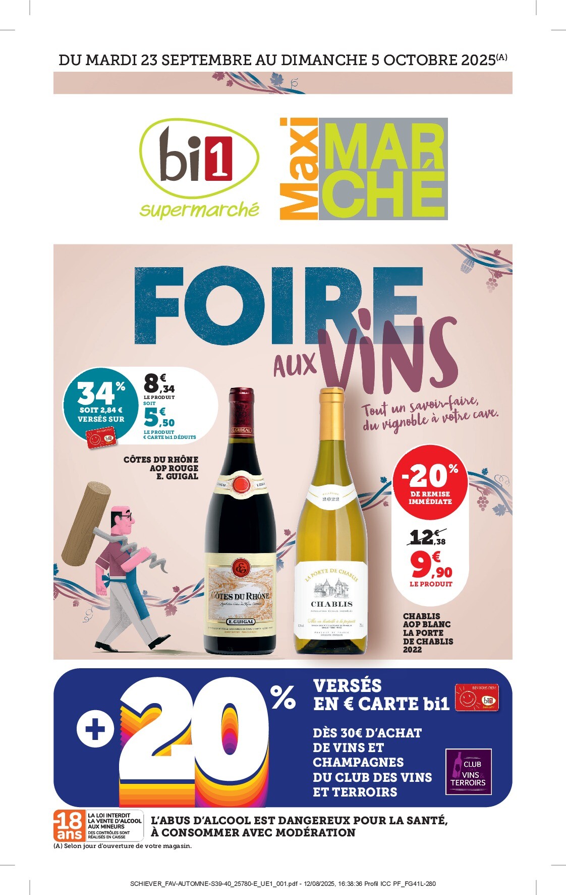 Catalogue Bi1 - Foire aux Vins valable du 23/09 au 05/10