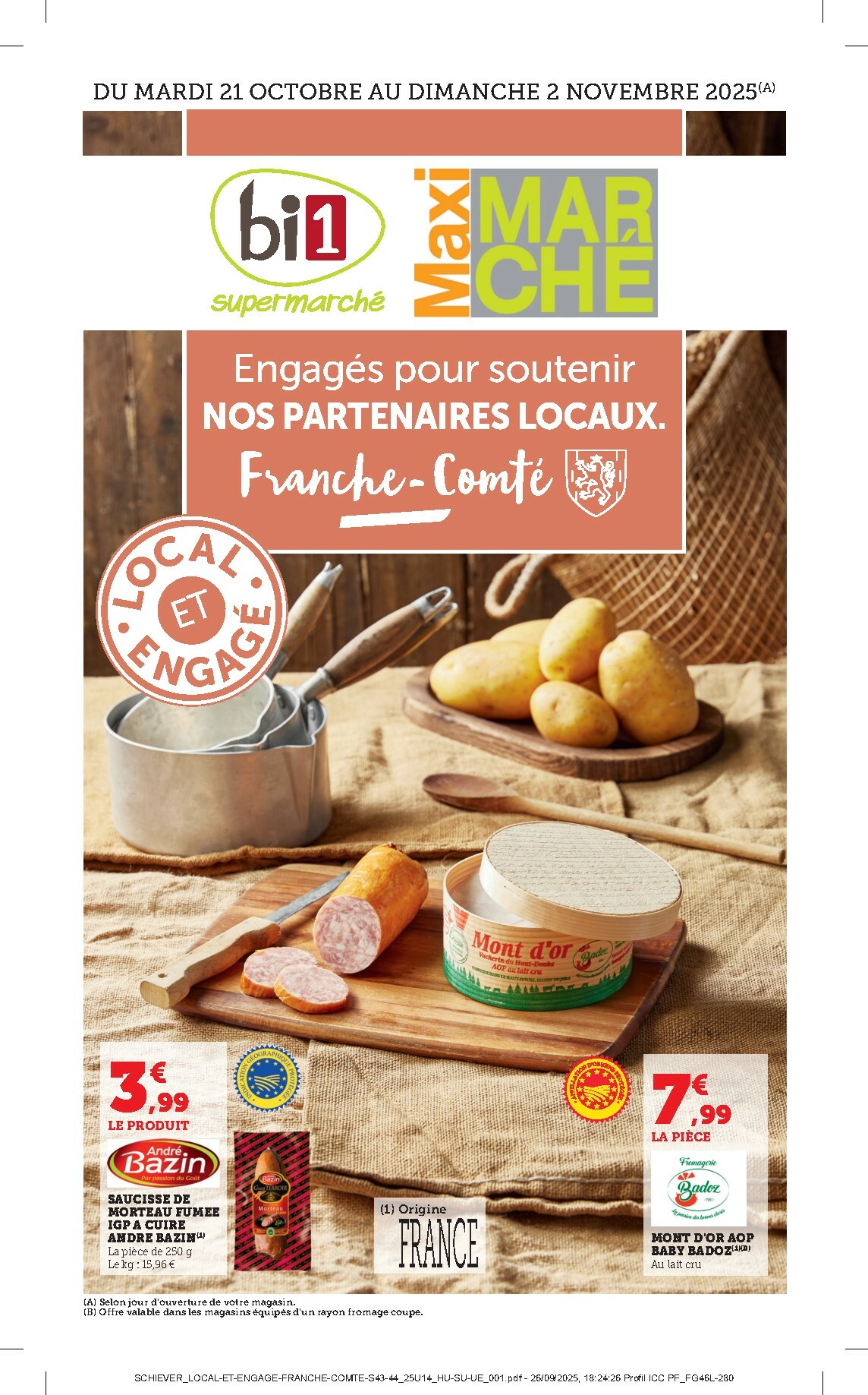 Catalogue Bi1 valable du 21/10 au 02/11
