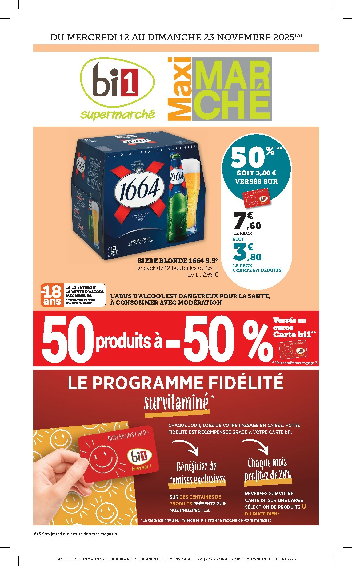 Catalogue Bi1 valable du 11/11 au 23/11