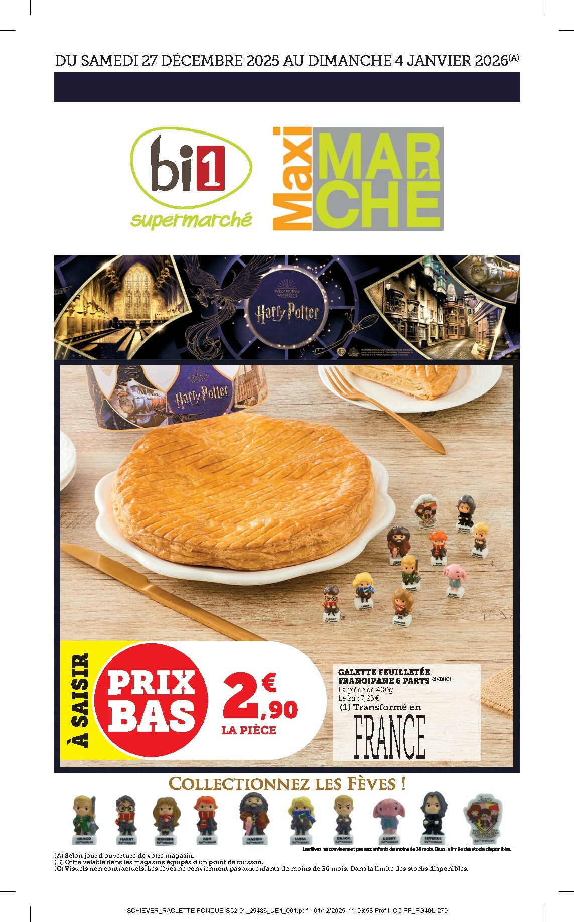 Catalogue Bi1 valable du 27/12 au 04/01