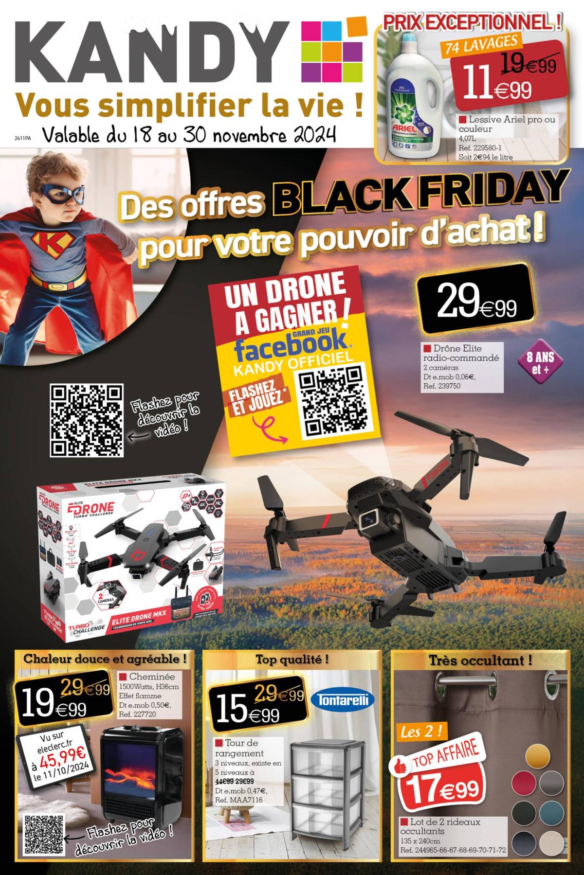 Catalogue Kandy - Black Friday valable dès 18.11. - 30.11.