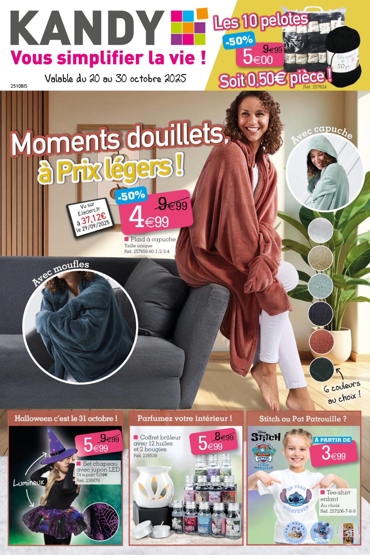 Catalogue Kandy valable du 20/10 au 30/10