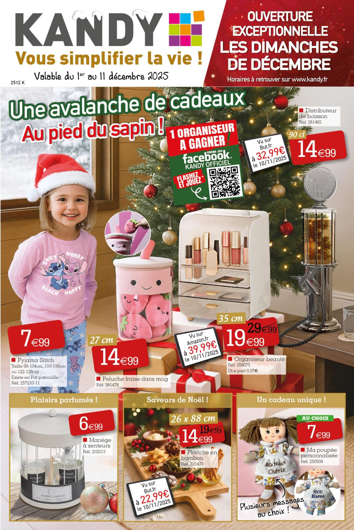 Catalogue Kandy valable du 01/12 au 11/12