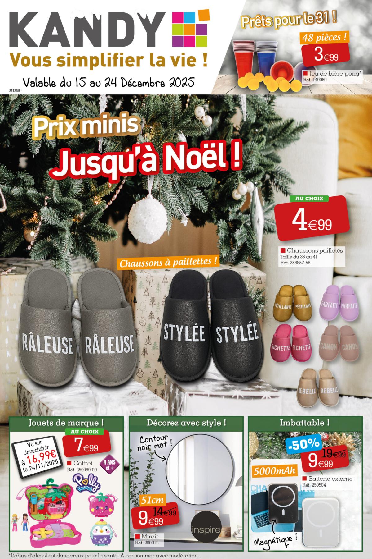 Catalogue Kandy valable du 15/12 au 24/12