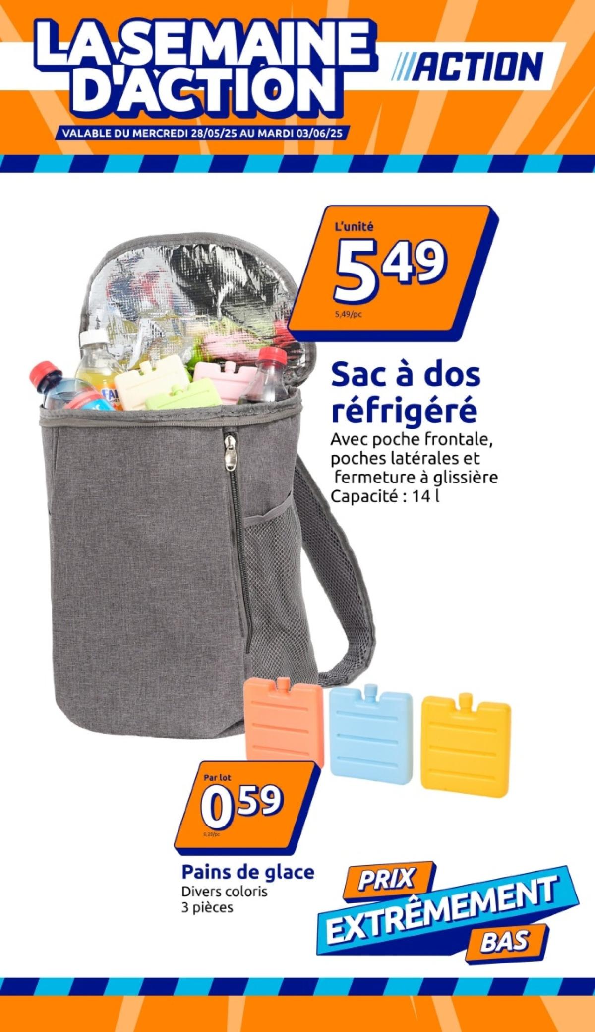 Catalogue Action valable dès 28/05 - 03/06