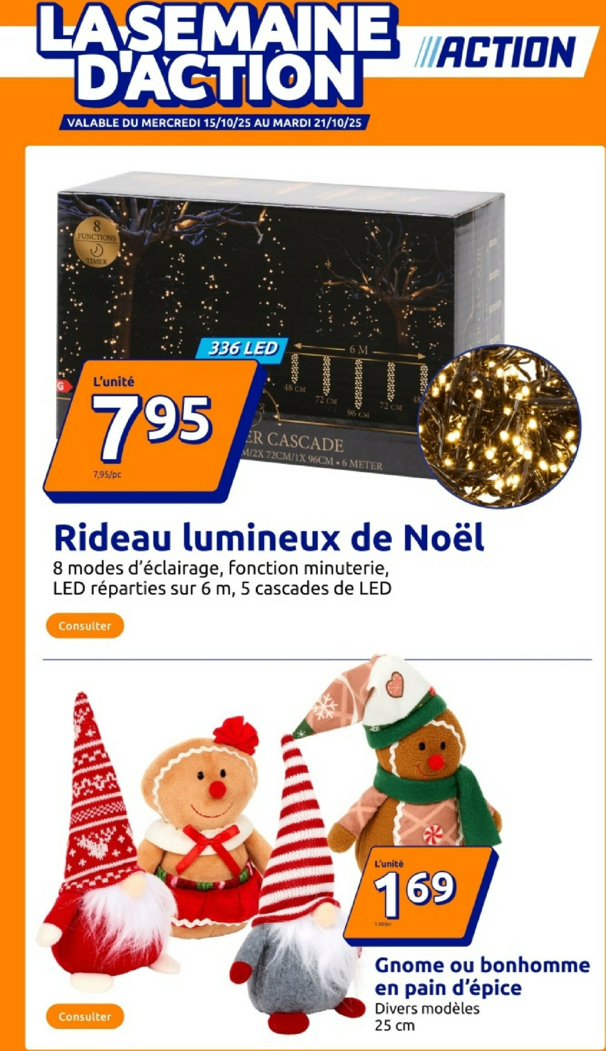 Catalogue Action valable du 15/10 au 21/10