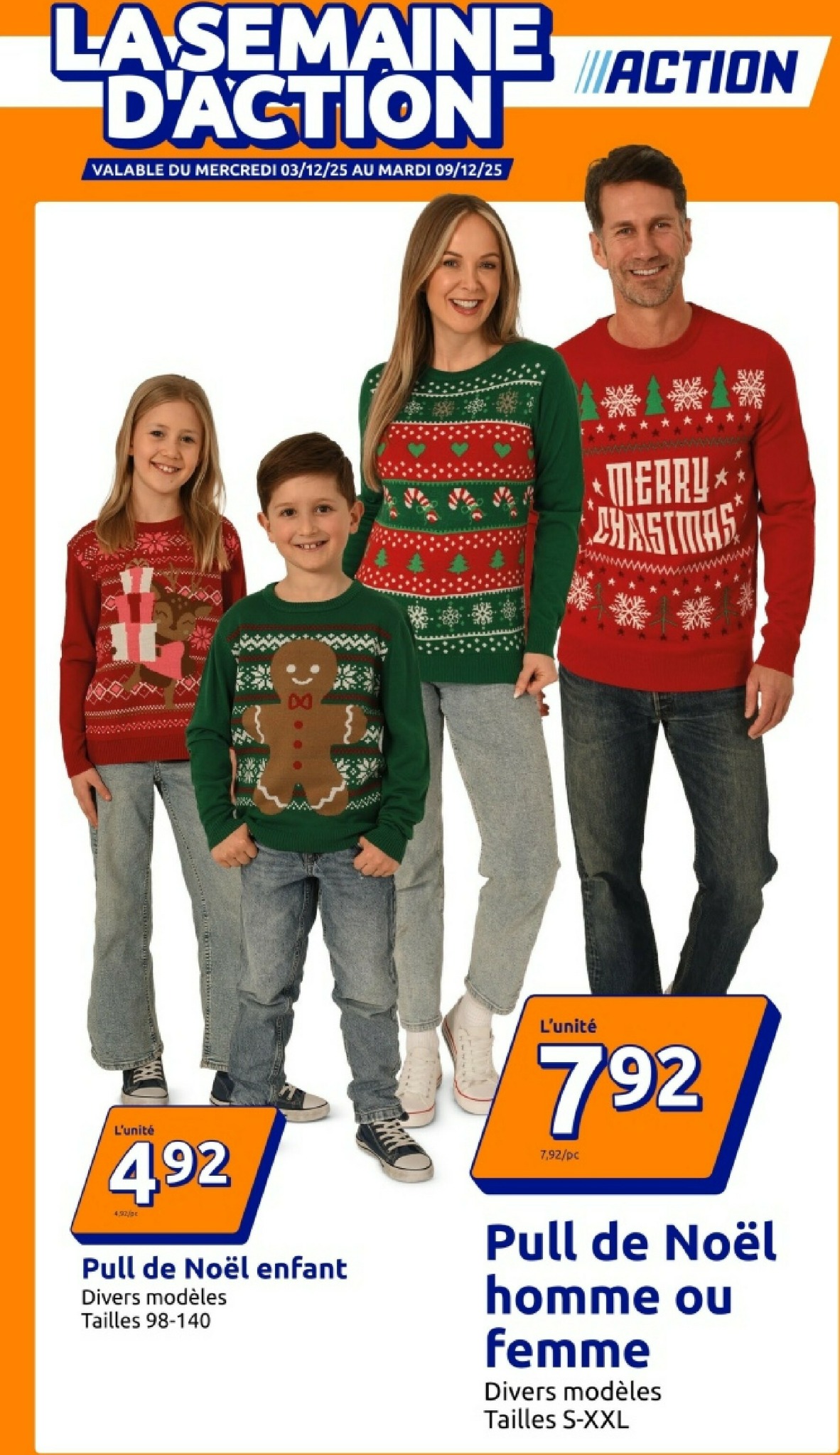 Catalogue Action valable du 03/12 au 09/12