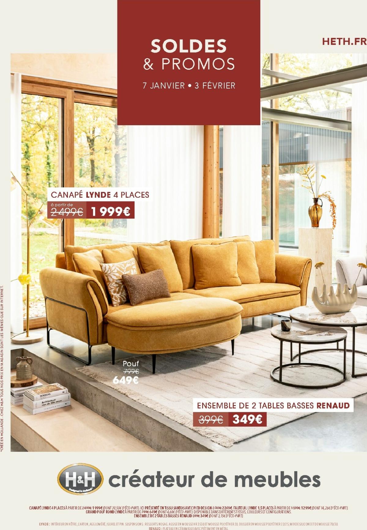 Catalogue Heth valable du 07/01 au 03/02